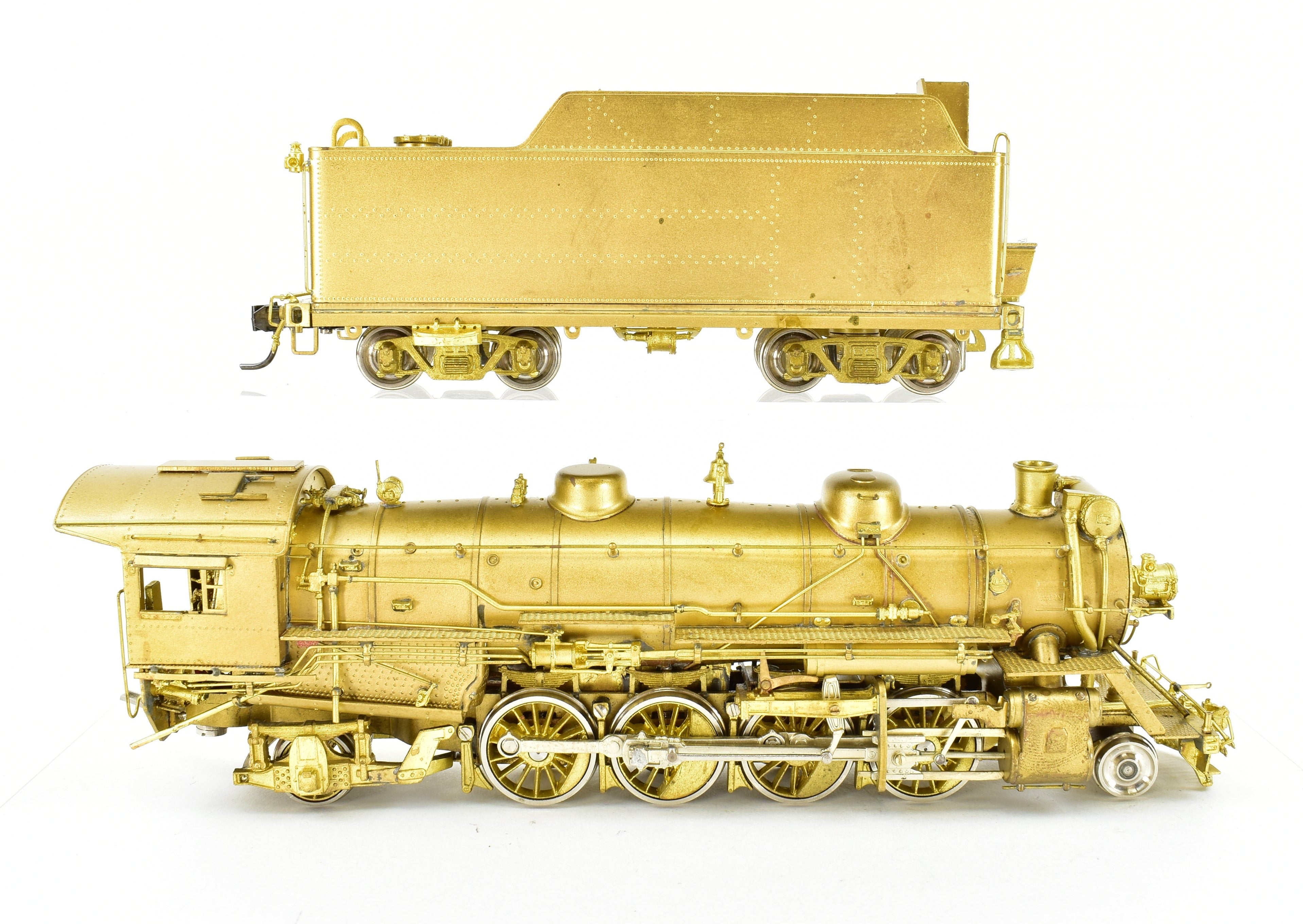 HO Scale Brass Key Imports Model Train - Detroit & Toledo Shore Line #22 2-8-2 USRA Light Mikado Locomotive