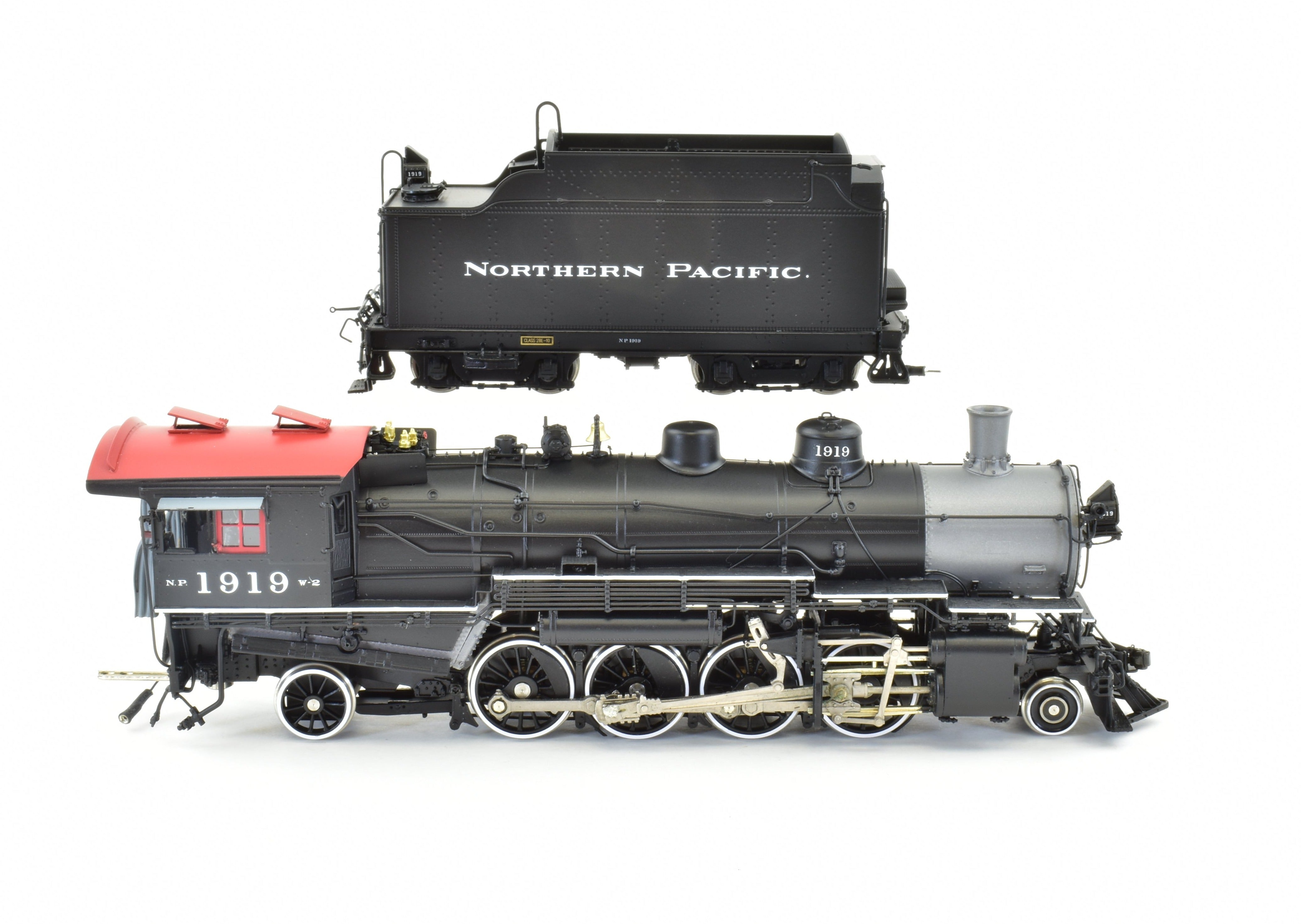 Limited Edition HO Brass W&R Enterprises Northern Pacific Class W - 2 2 - 8 - 2 #5