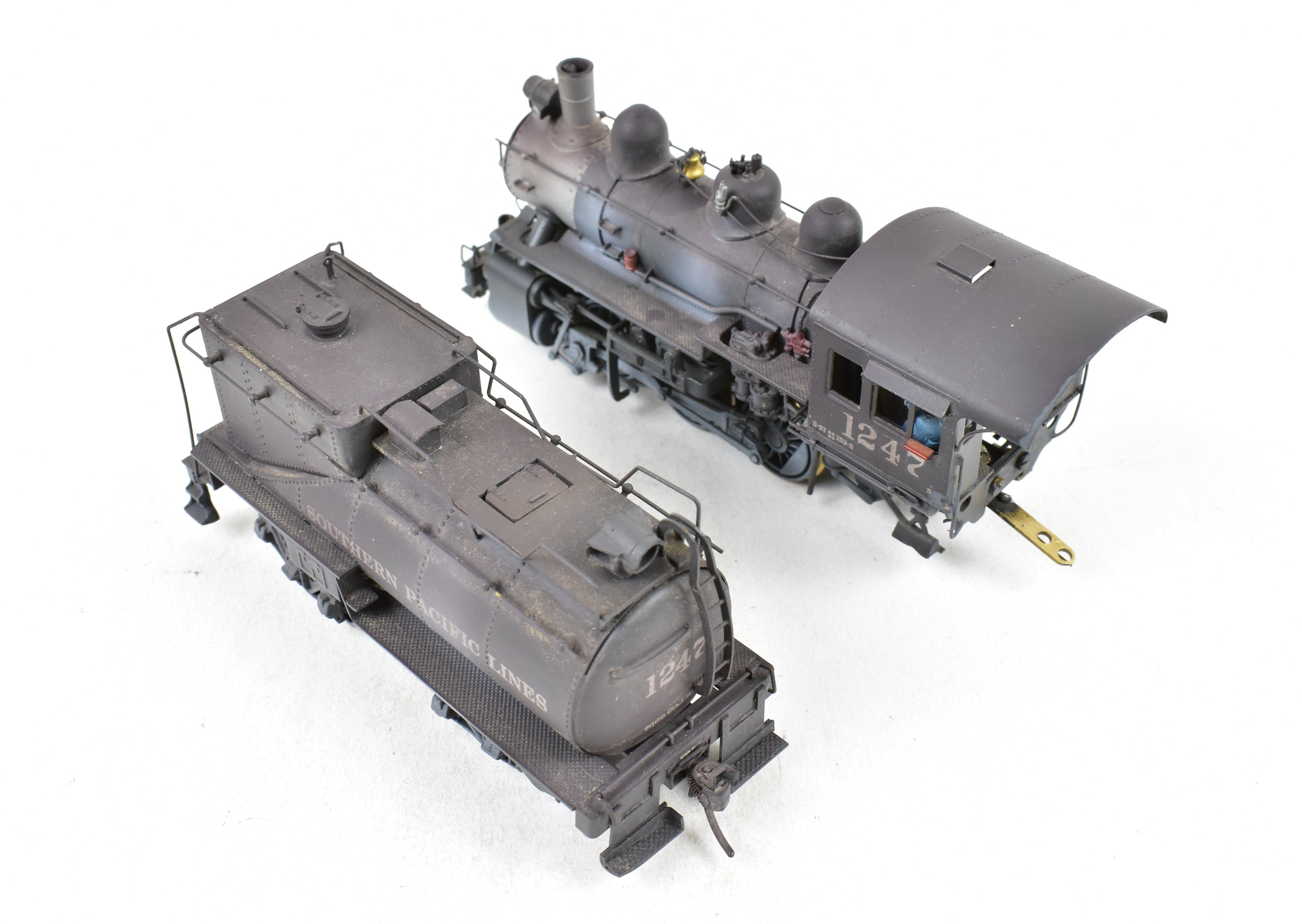 HO Scale Brass Balboa Model Train - Southern Pacific S - 12 0 - 6 - 0 Switcher with Custom Painted Finish