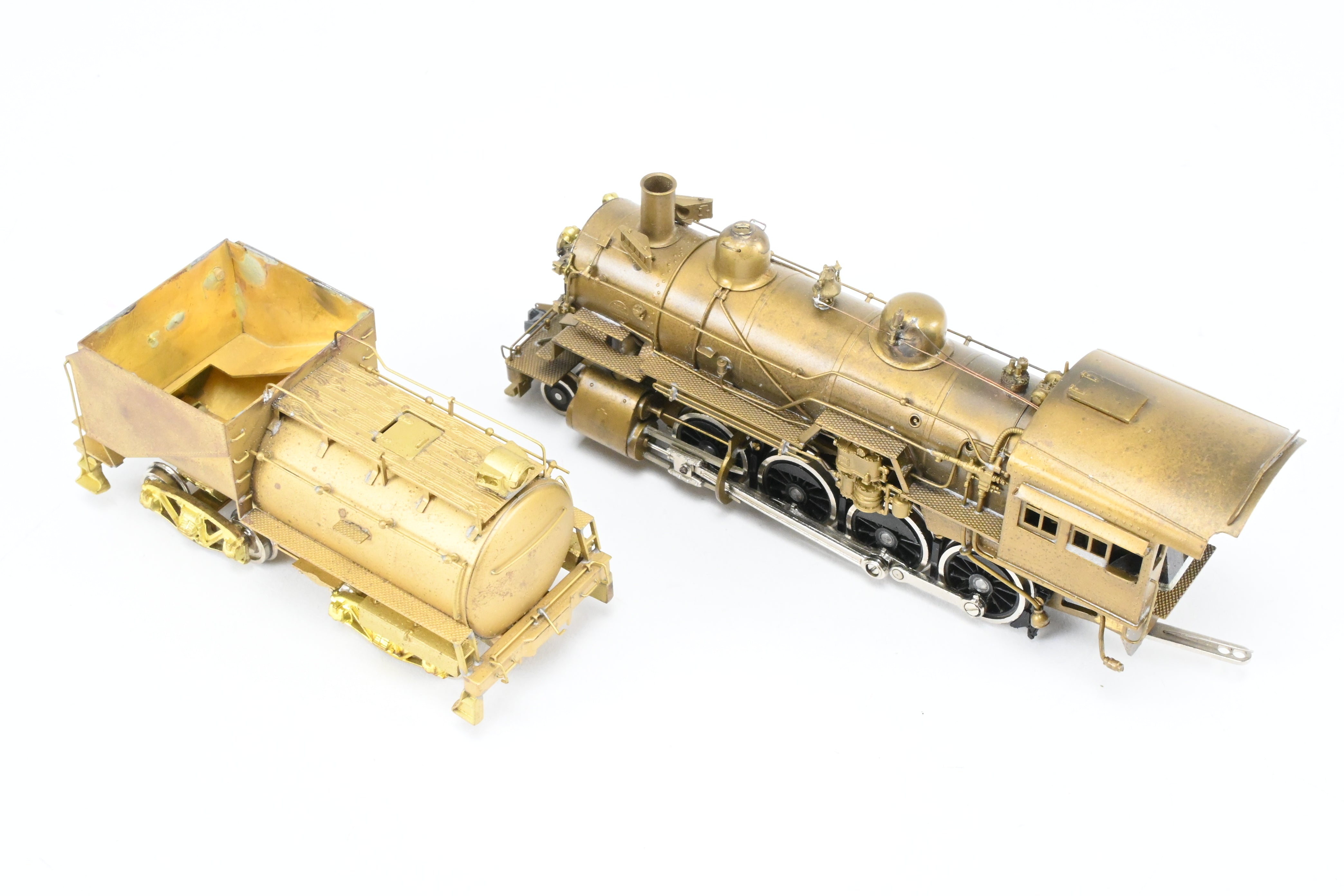 HO Scale Brass PFM United UP Union Pacific 2-8-0 Model with Aftermarket Tender