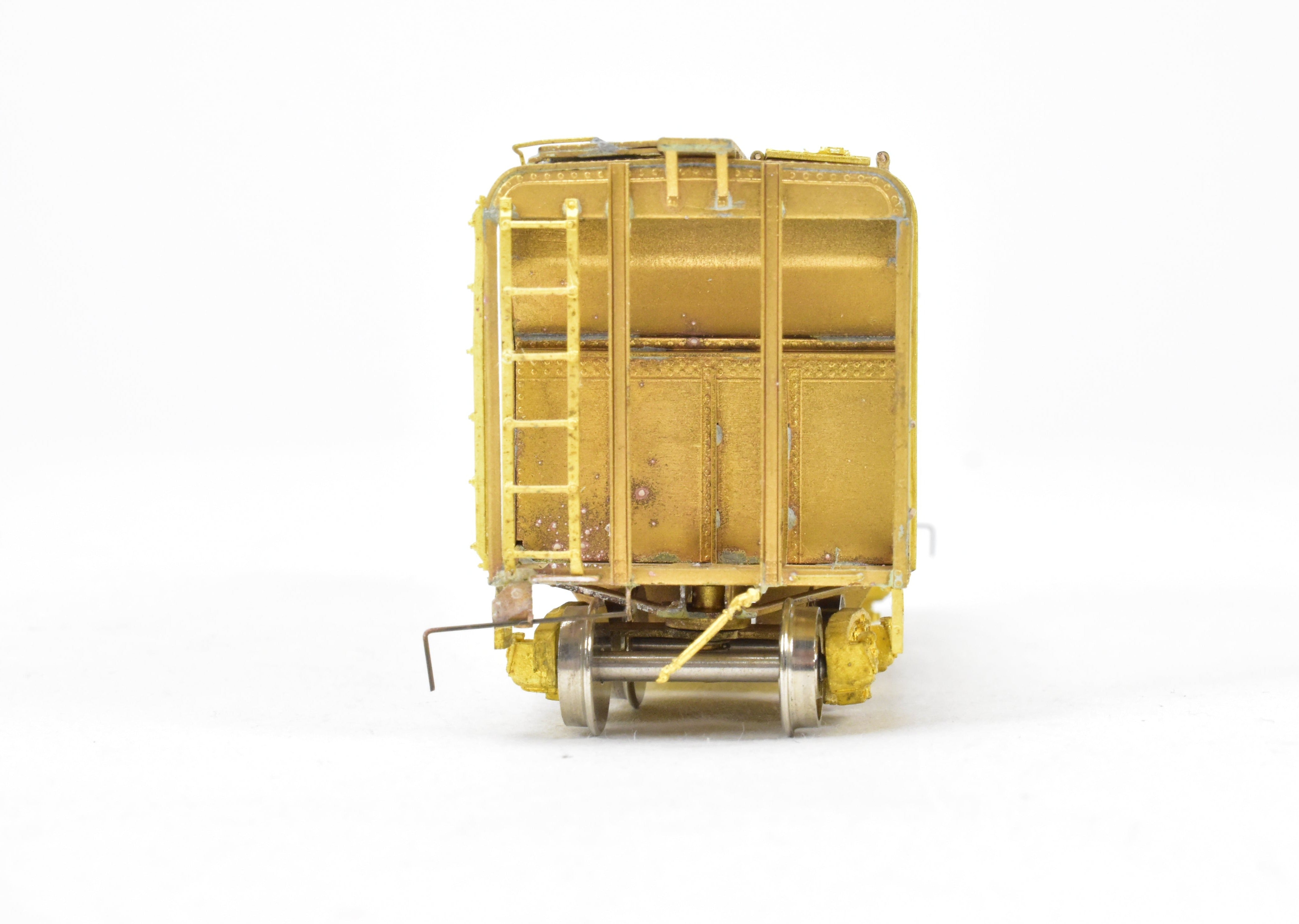 HO Brass OMI B&O N-34 Covered Hopper Wagon with Working Hatches