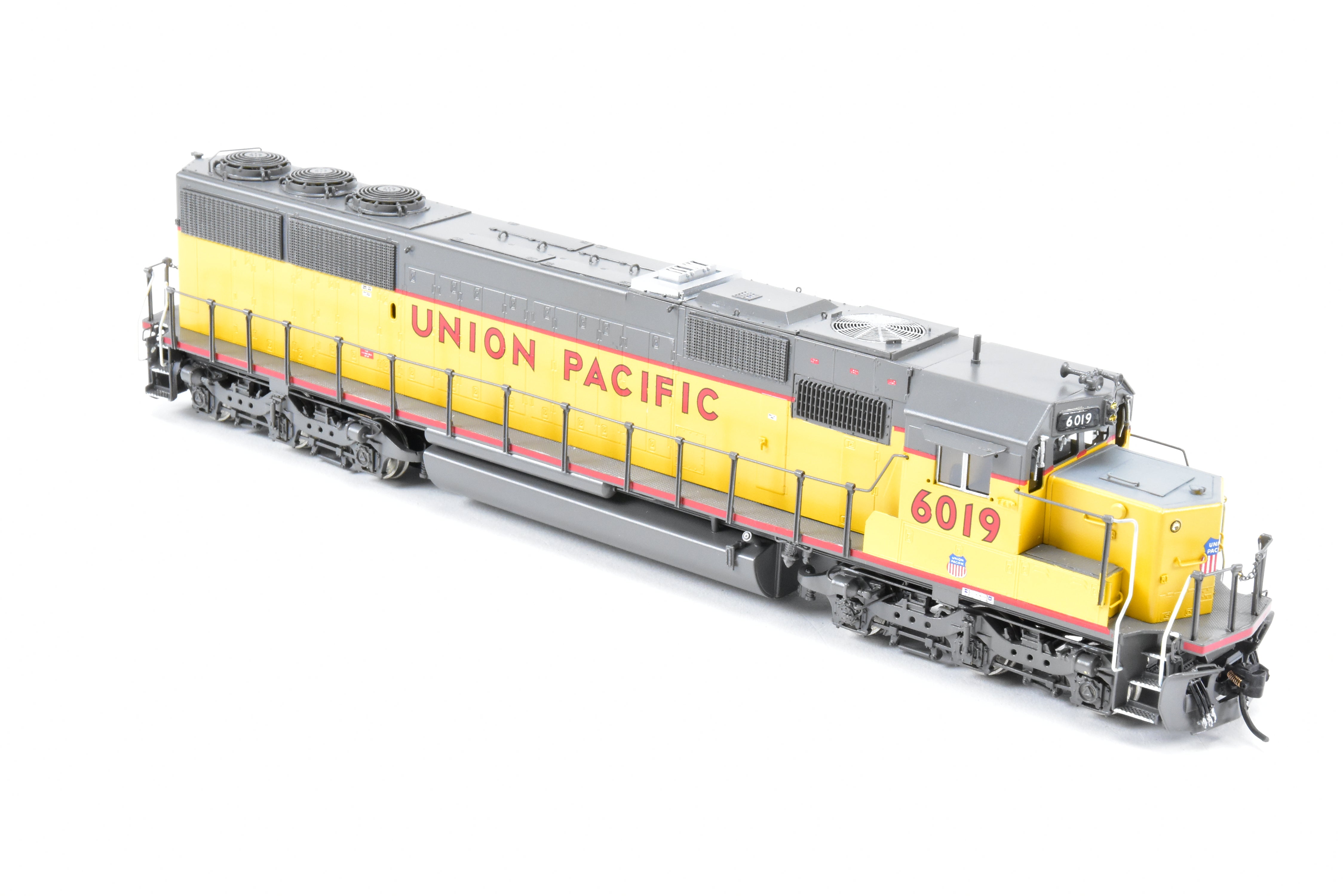 HO Scale Brass Union Pacific EMD SD60 Custom Painted Locomotive Model No. 6019 by Overland Models, Inc.