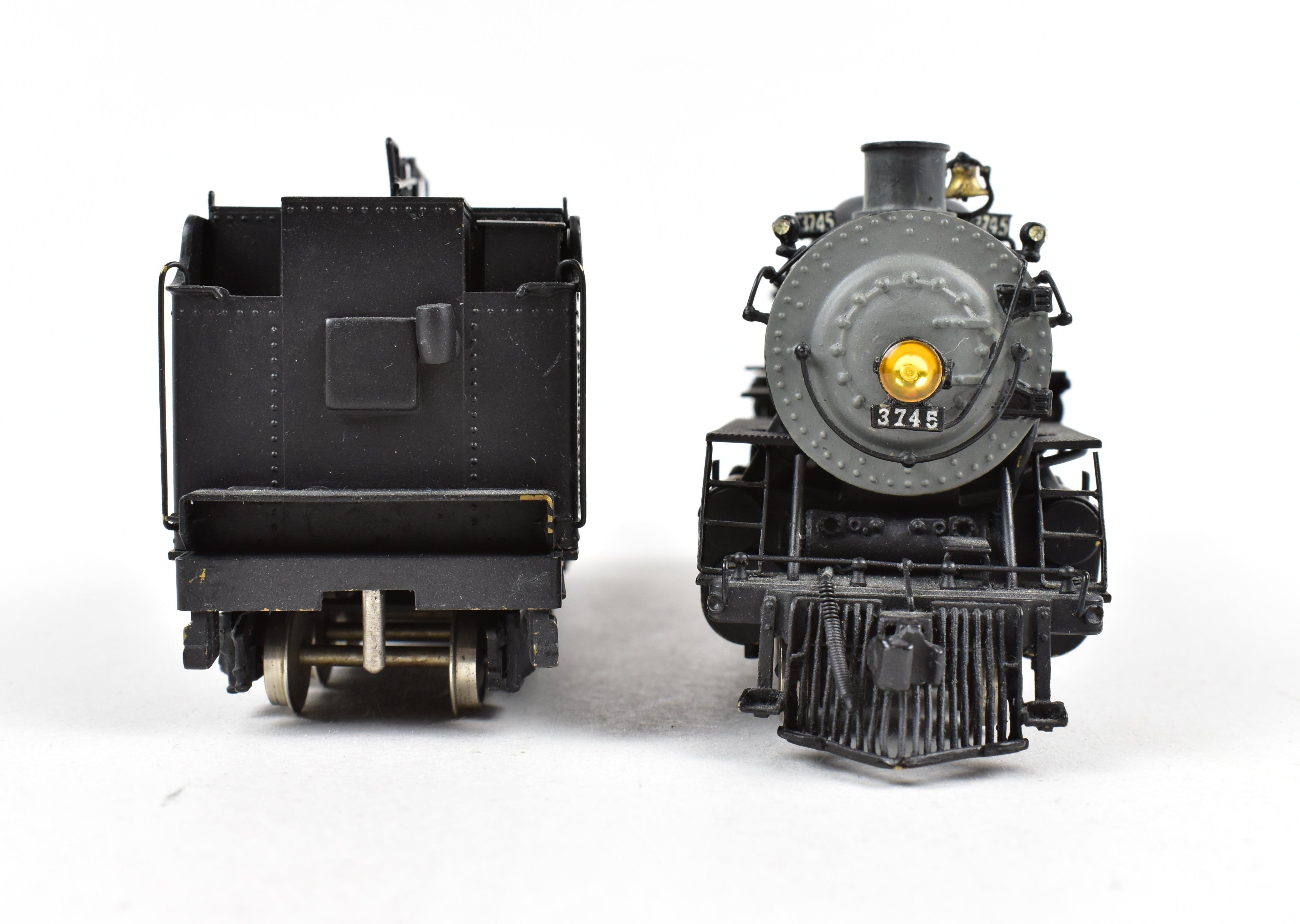 HO Scale Brass Model Train - Balboa ATSF - Santa Fe 3700 Class 4-8-2 Mountain Steam Locomotive CP #3745