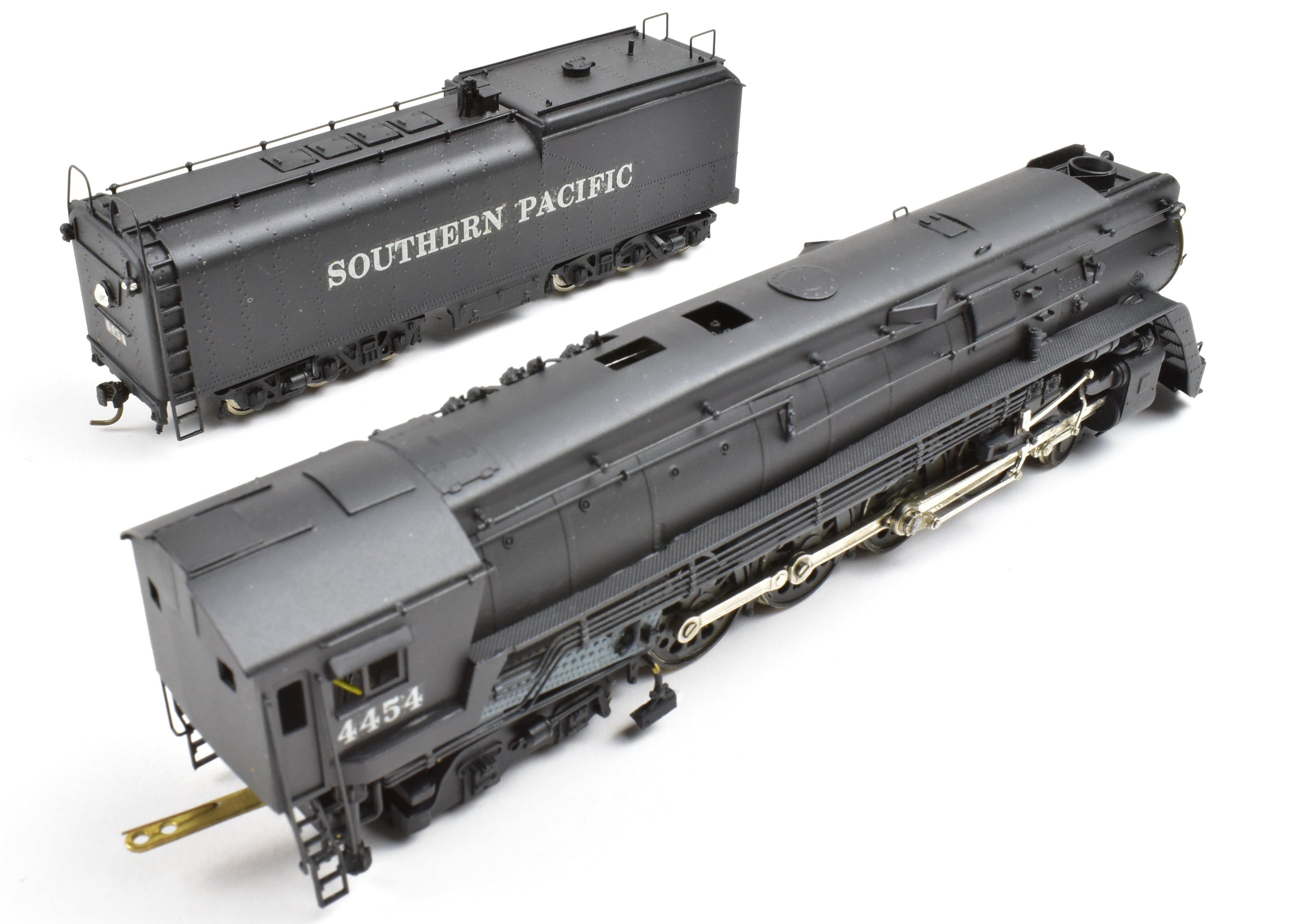 HO Scale Brass Model Train - Balboa SP Southern Pacific GS - 4 4 - 8 - 4 De - Skirted and Custom Painted Locomotive No. 4454