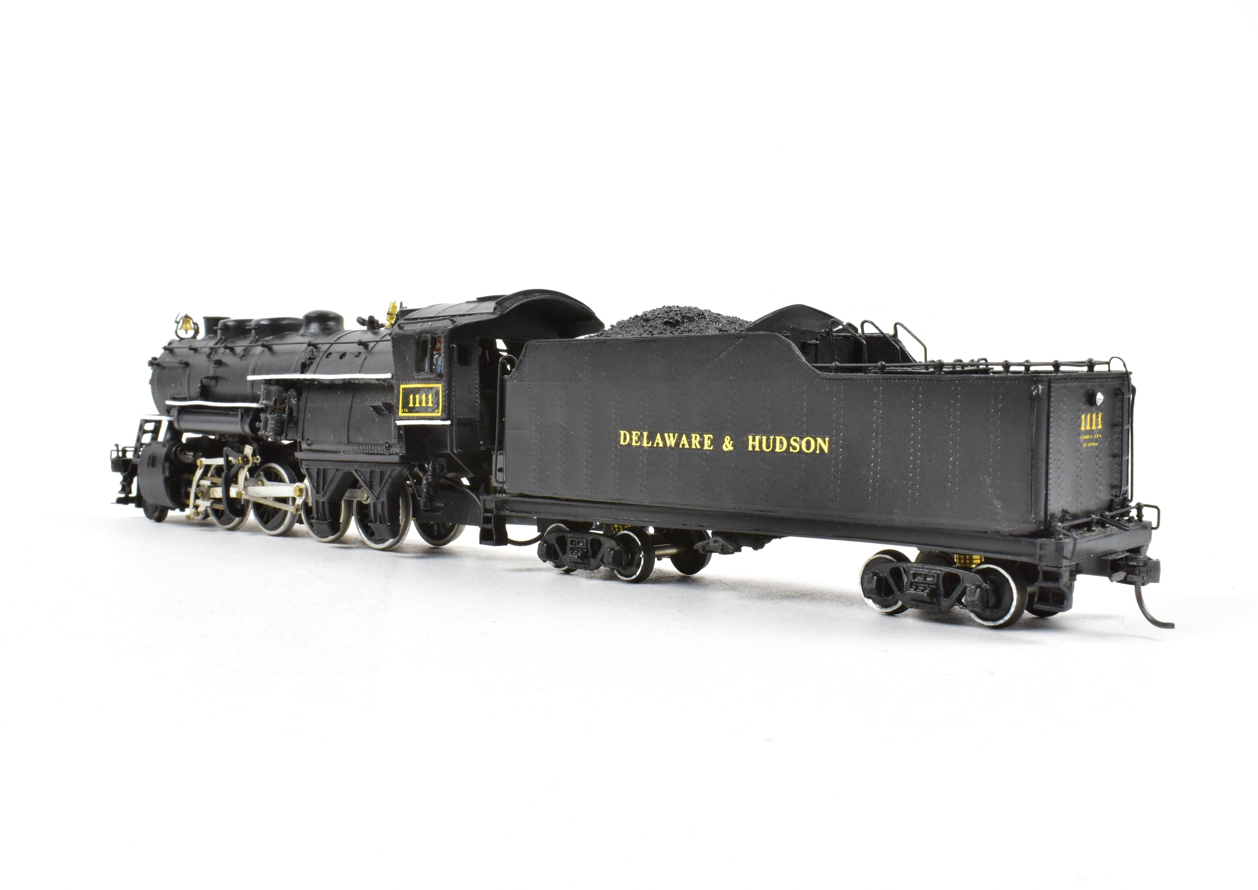 Rare HO Resin Assembled D&H Delaware & Hudson 2-8-0 E-5a #1111 Kit