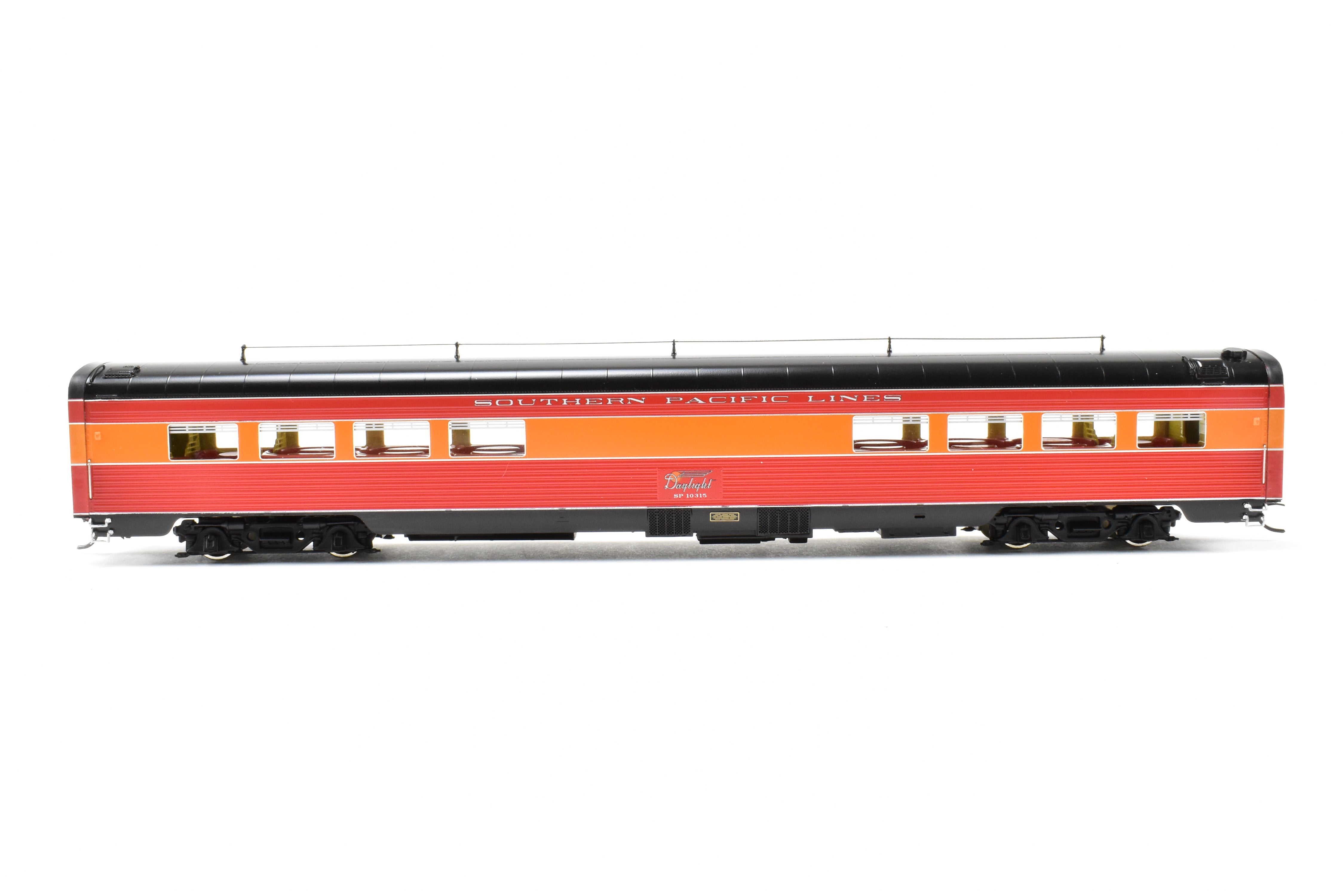 HO Scale Brass Tavern Car - 1941 Southern Pacific Morning Daylight #10315 by Challenger Imports