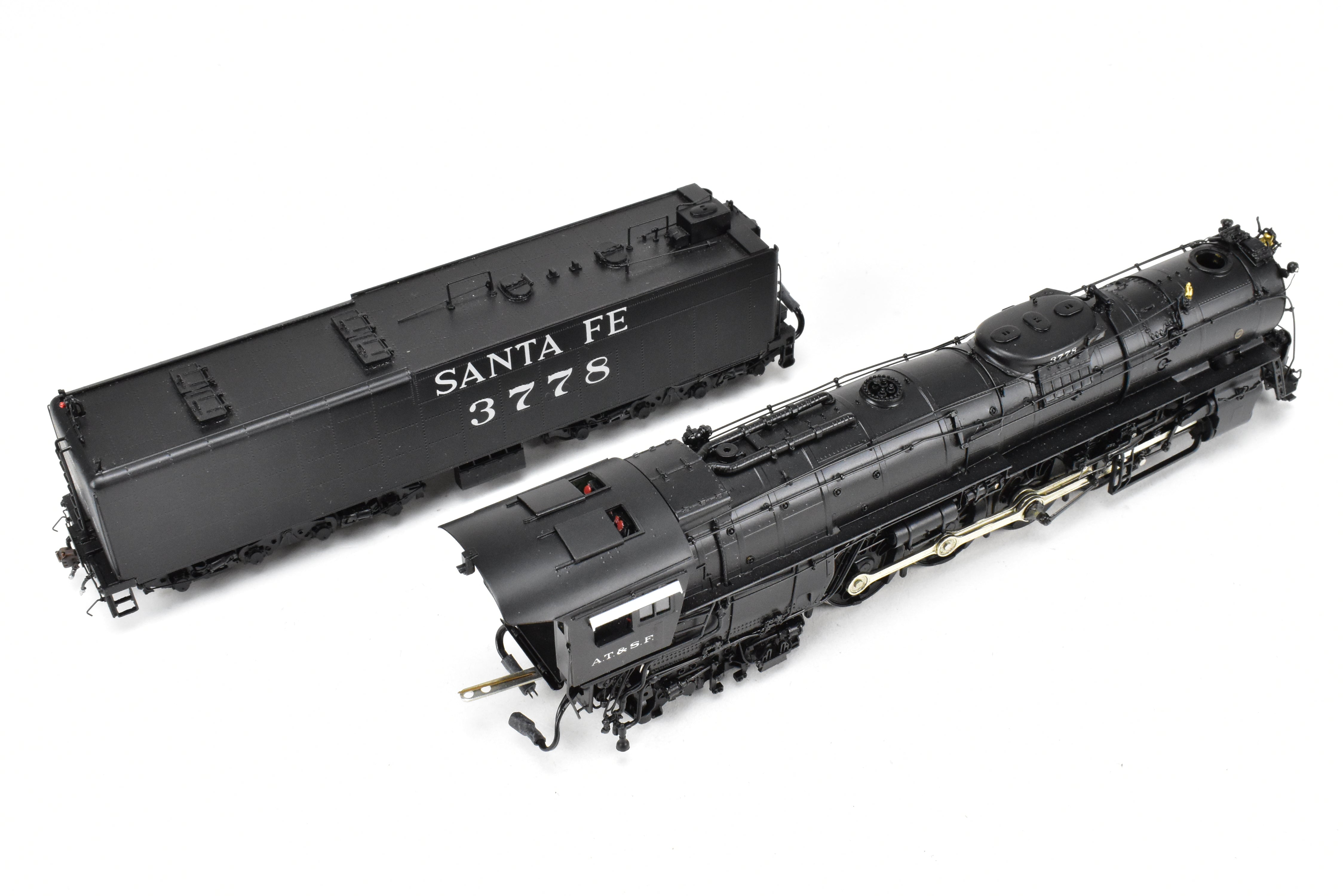 HO Brass ATSF - Santa Fe 3776 Class Rebuilt #3778 4-8-4 Super Crown FP with Tsunami2 DCC/Sound