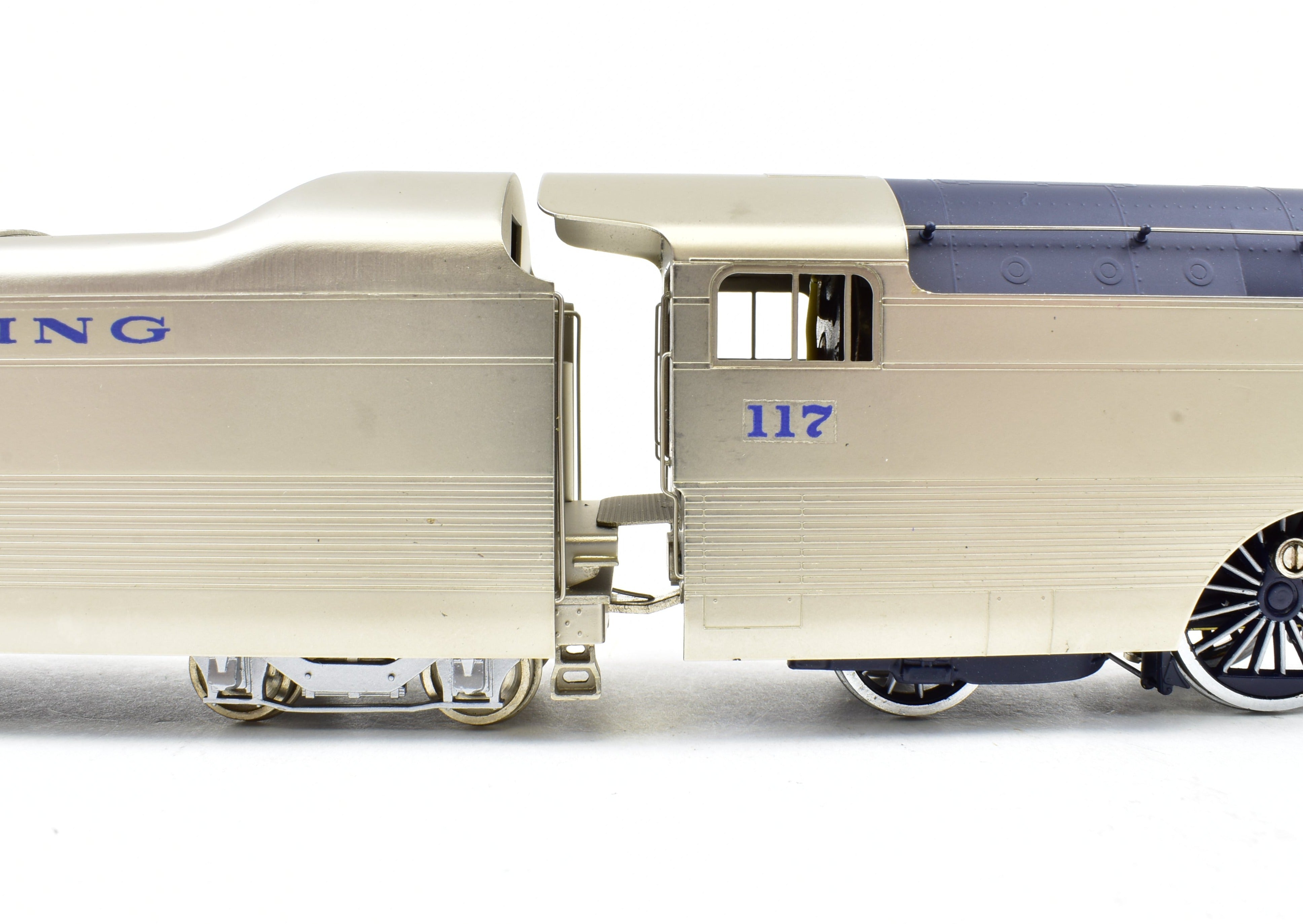 HO Scale Custom Brass Reading G-1b 4-6-2 Crusader Famous Train #1 FP Model by NJ Custom Brass