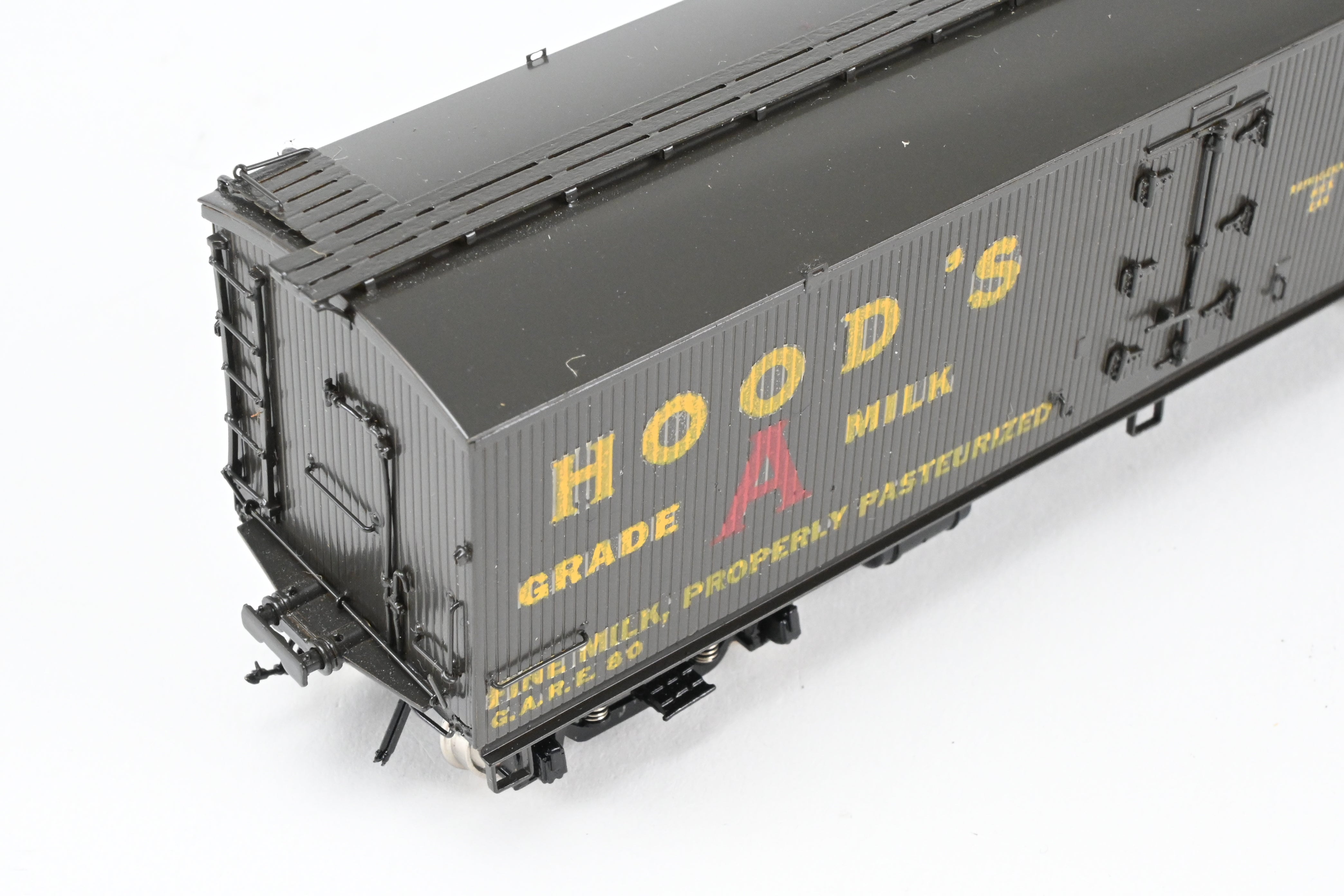 HO Brass Precision Scale Co. 41' Pfaudler Wood Sheath Milk Tank Car Hoods FP No. 802