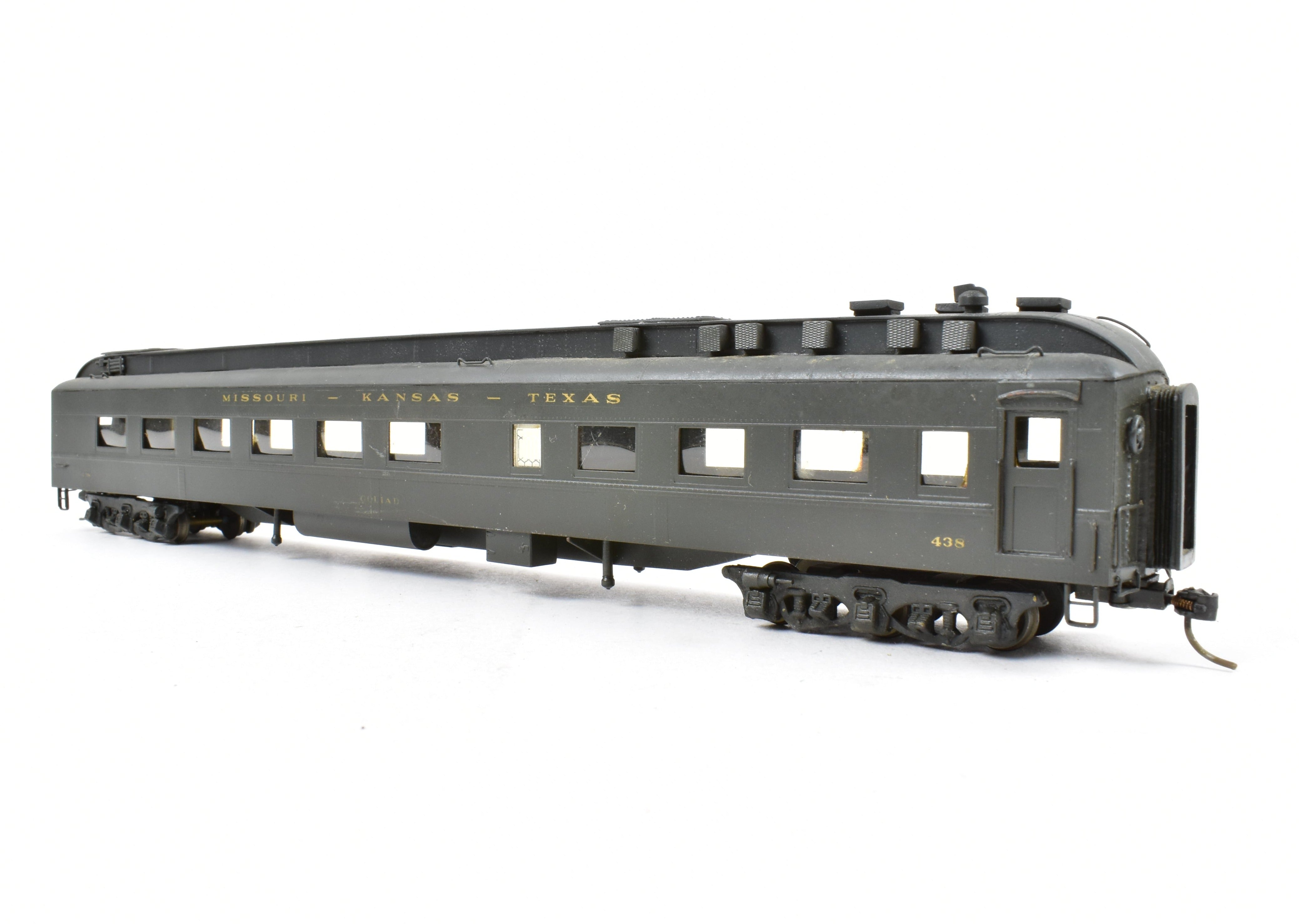 HO Scale Brass Hallmark Models Custom Painted Missouri Kansas Texas Katy Diner Model Train Car