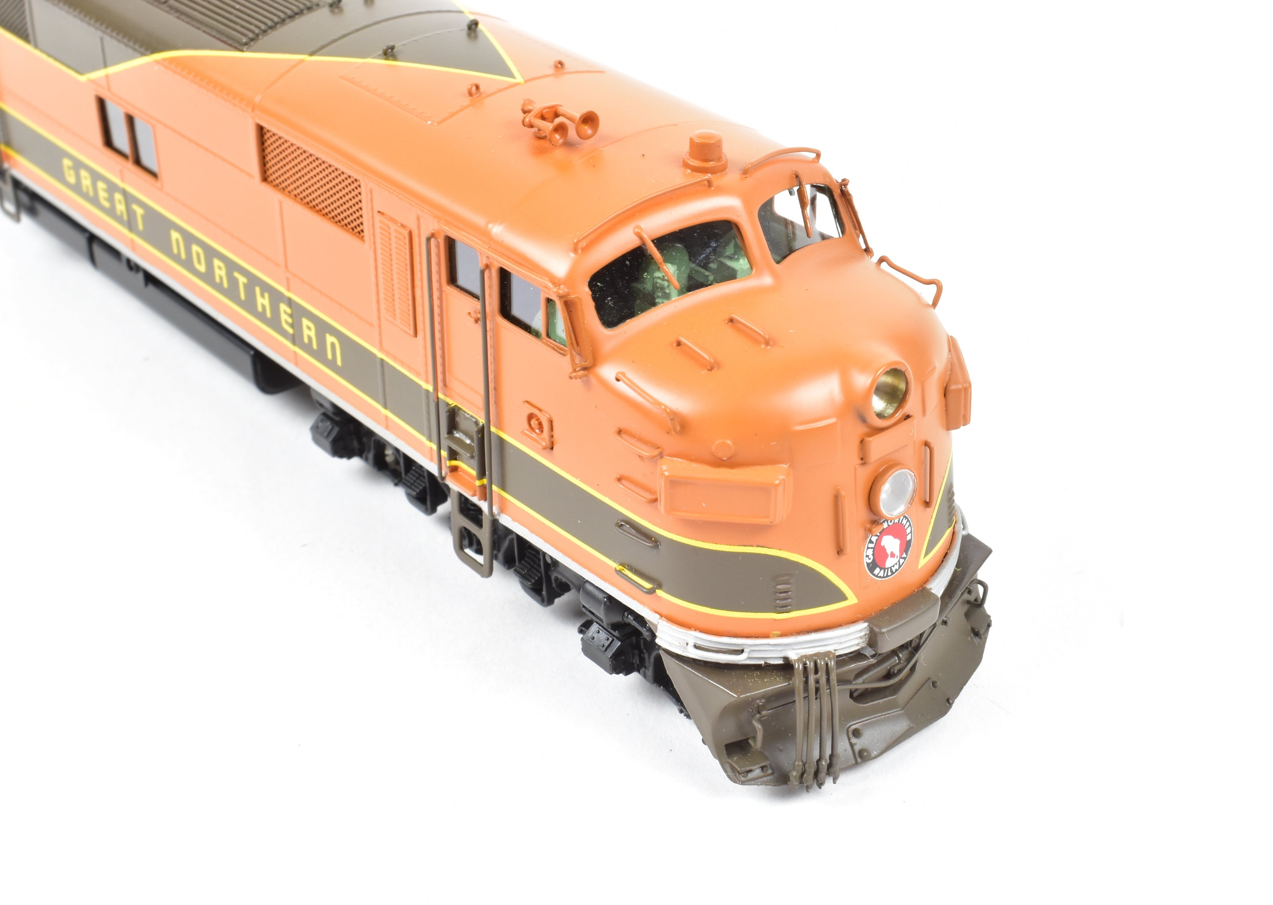 HO Scale Brass Model Train - Oriental Limited GN - Great Northern EMD E7A 2000 HP FP Empire Builder Replica