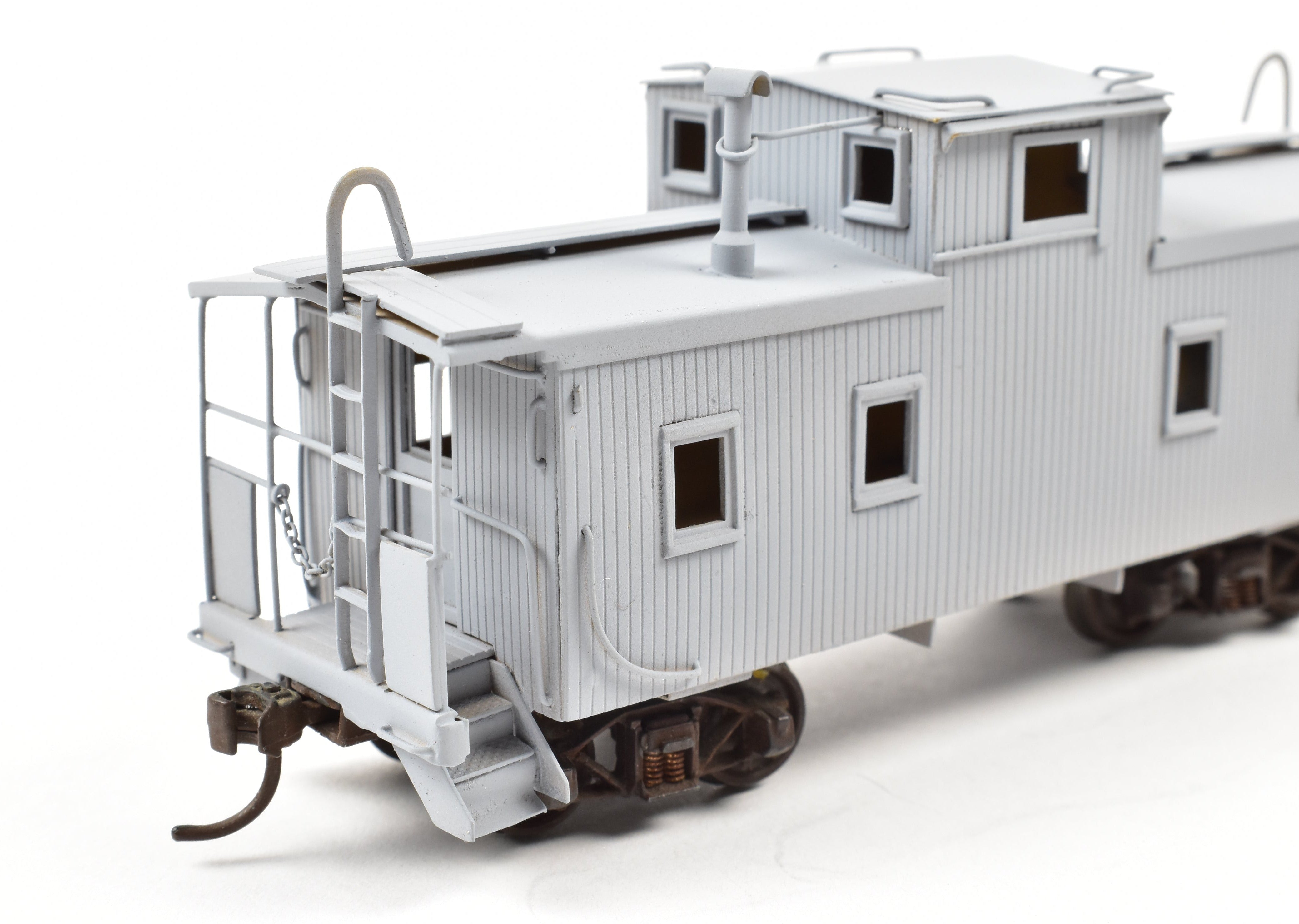 HO Scale Brass Hallmark GM&O Gulf Mobile & Ohio Partially Painted Wood Caboose