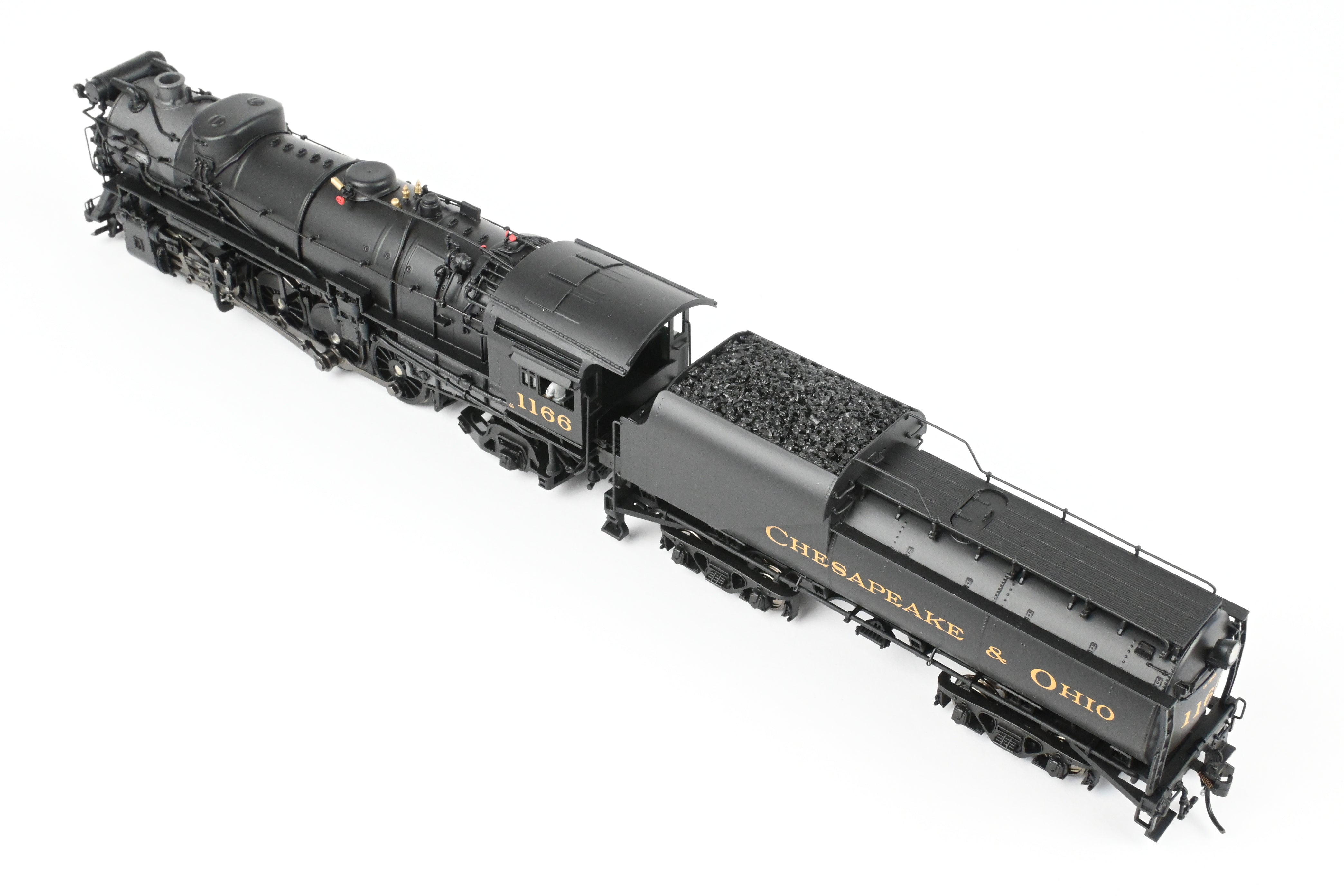 2023 HO Broadway Limited C&O K-2 2-8-2 Mikado w/ 12-VC Tender #1166 Paragon 4 Sound