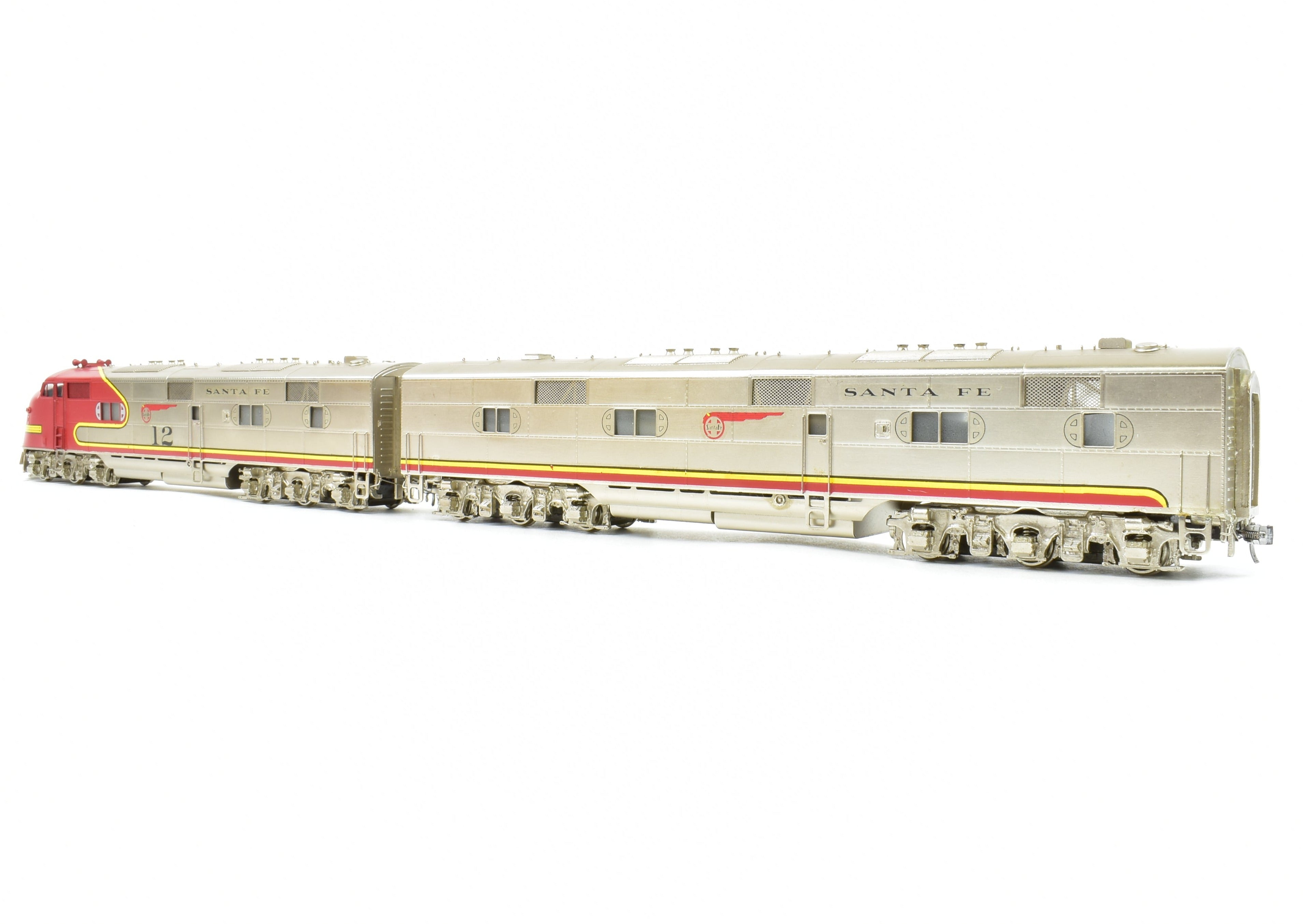 HO Scale Brass ATSF - Santa Fe EMD E6 A/B 2000 HP Factory-Painted Model