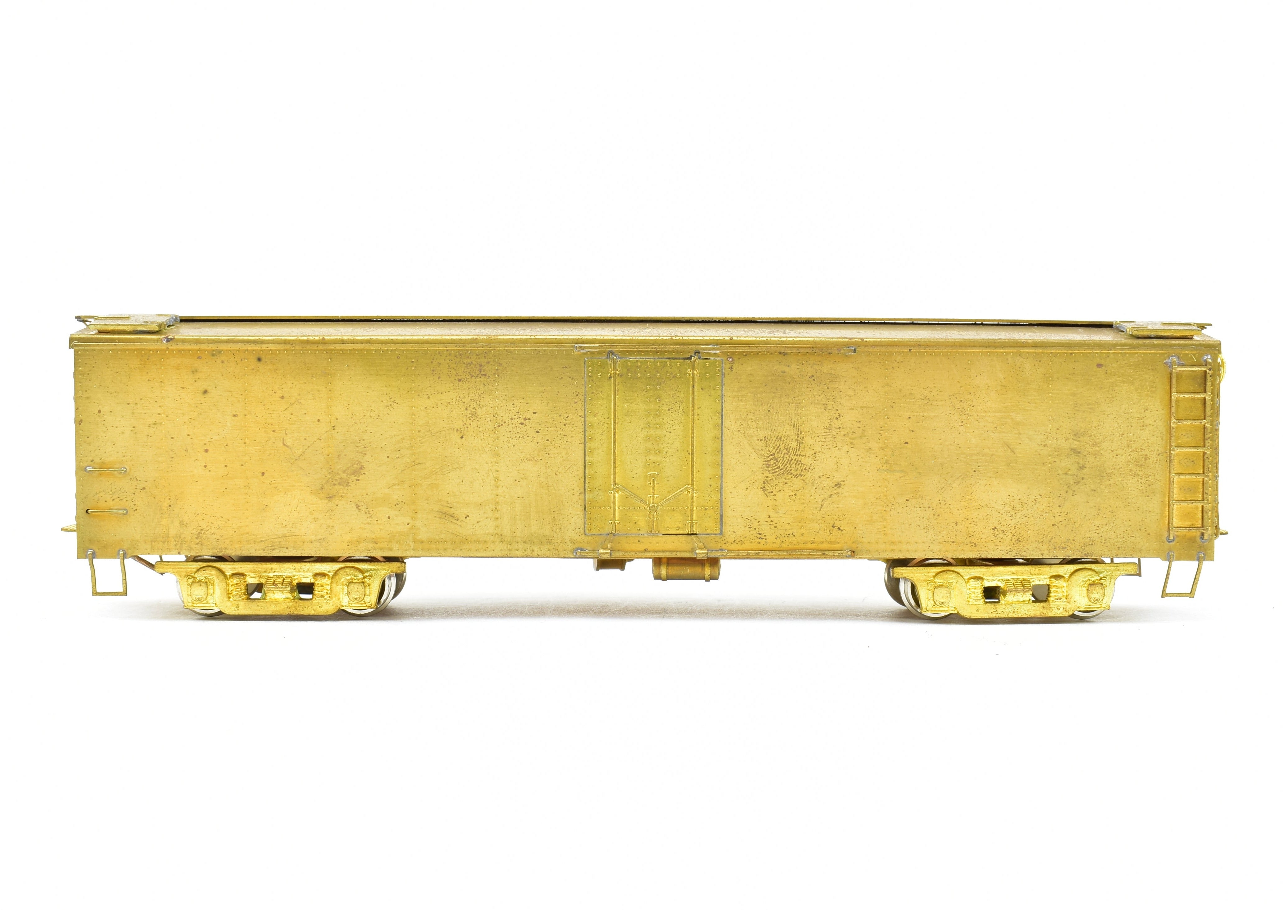 HO Scale Brass Model Trains by Trains Inc. - 50-Foot Steel Railway Express Reefer for Various Railway Routes