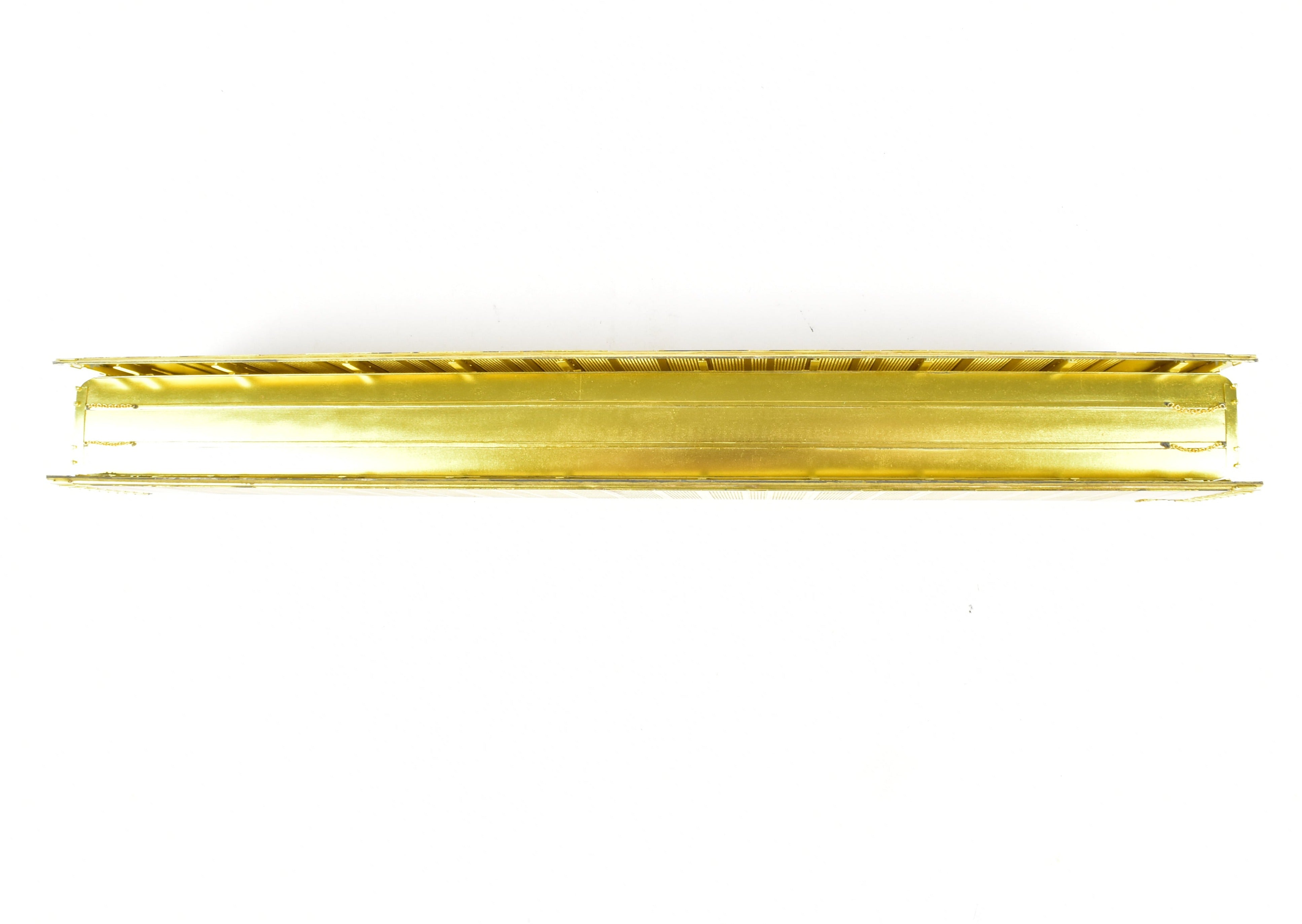 HO Scale Brass Model Safe-T-Pack Auto Rack Tri-Level with Open Top and Open Ends by Overland Models, Inc. for Various Roads including ATSF, FEC, and UP