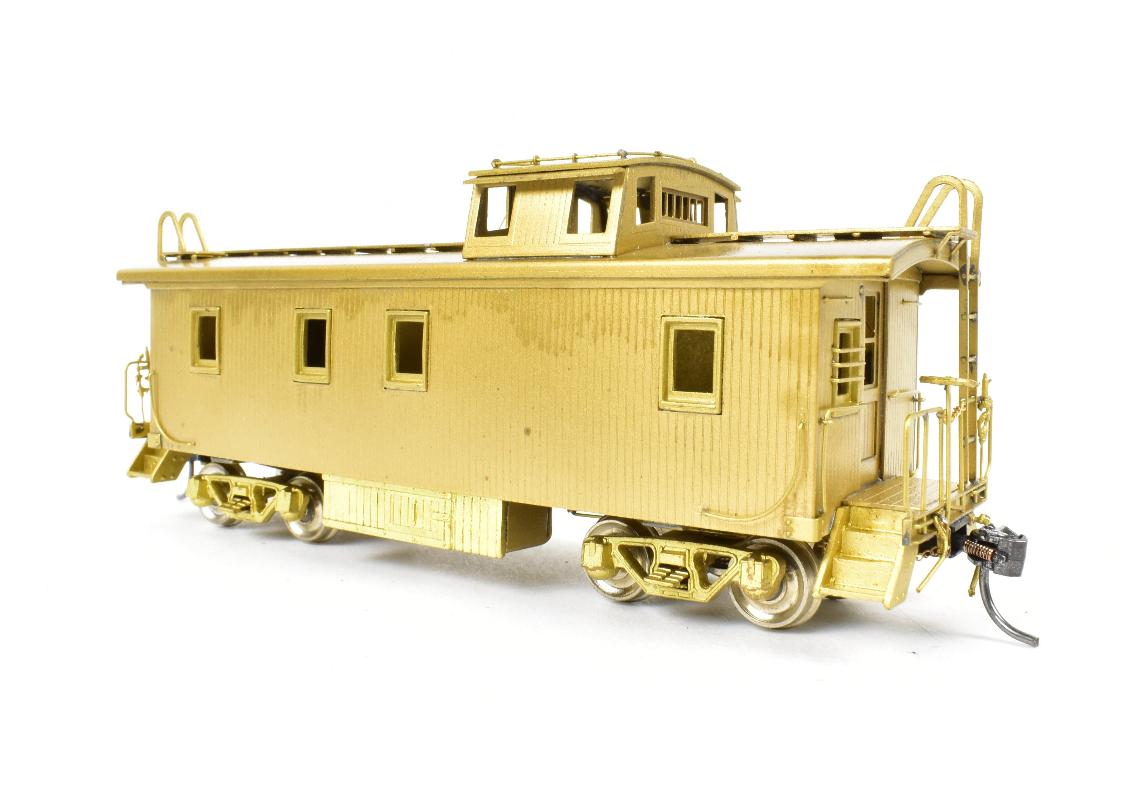 HO Scale Brass Precision Scale Co. Model of Southern Pacific C-30-2 Wood Cupola Caboose for Model Trains