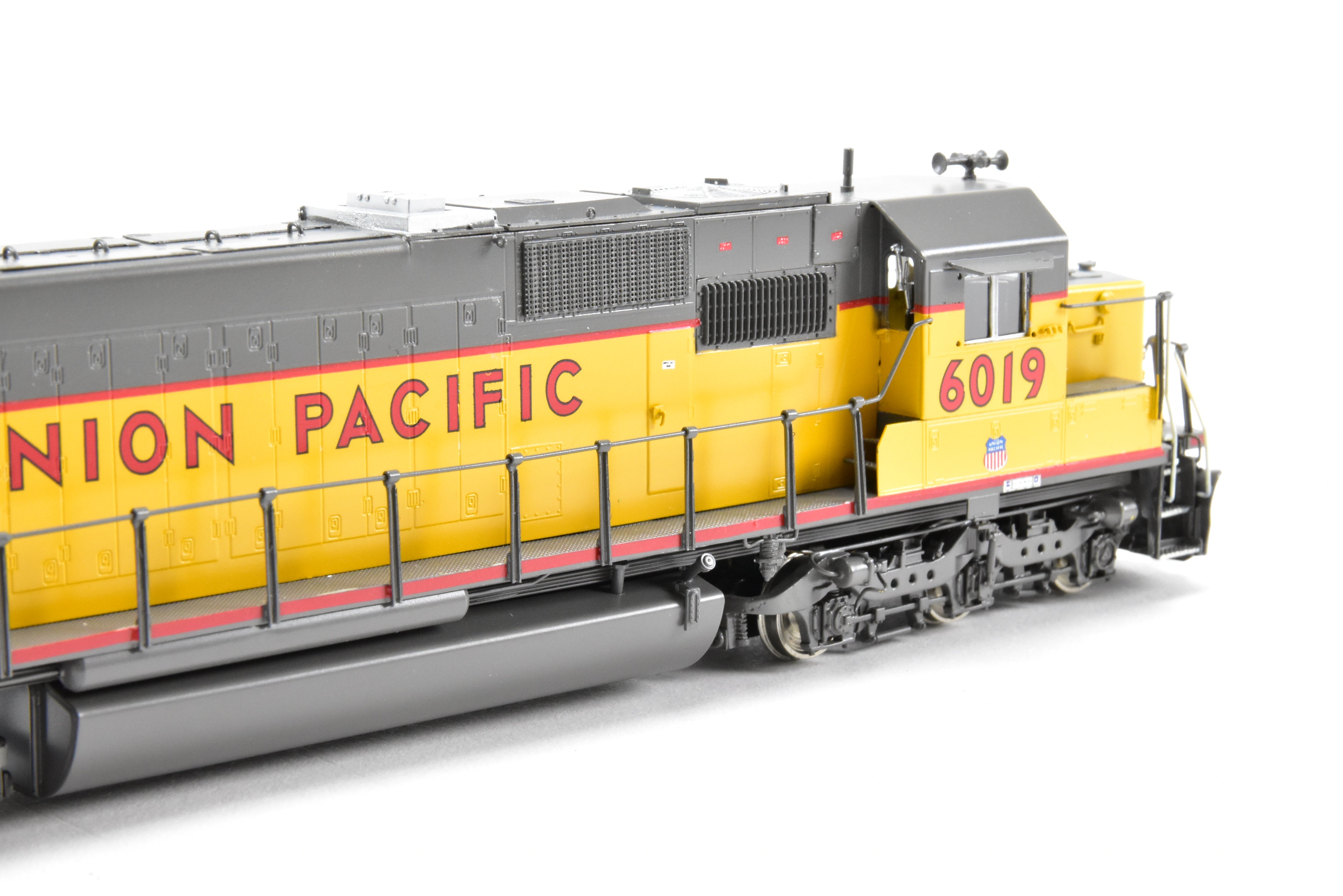 HO Scale Brass Union Pacific EMD SD60 Custom Painted Locomotive Model No. 6019 by Overland Models, Inc.