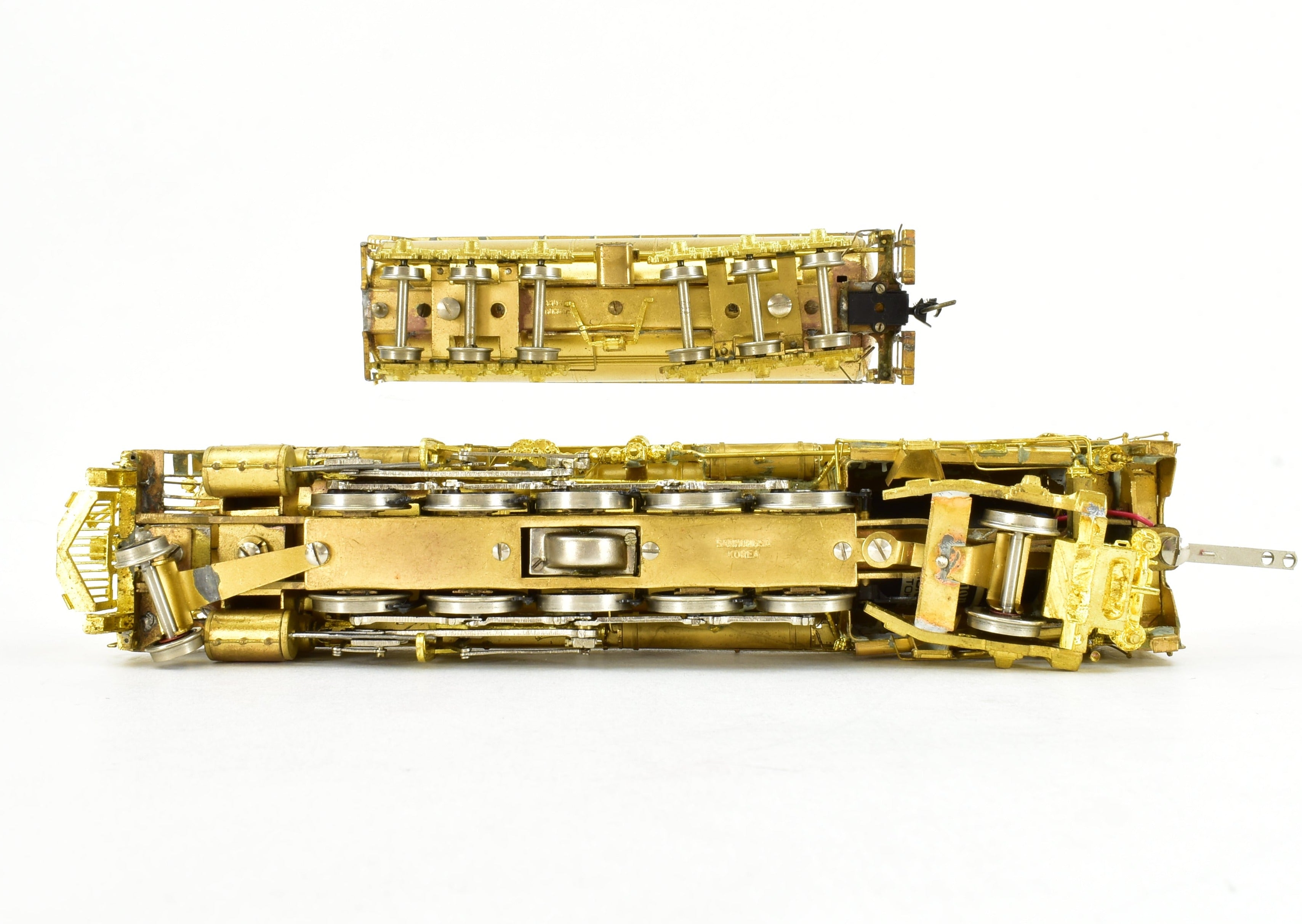 HO Scale Brass Model Train - Van Hobbies Canadian National Railway (CNR) 2-10-2 Class T-2a Locomotive #4100