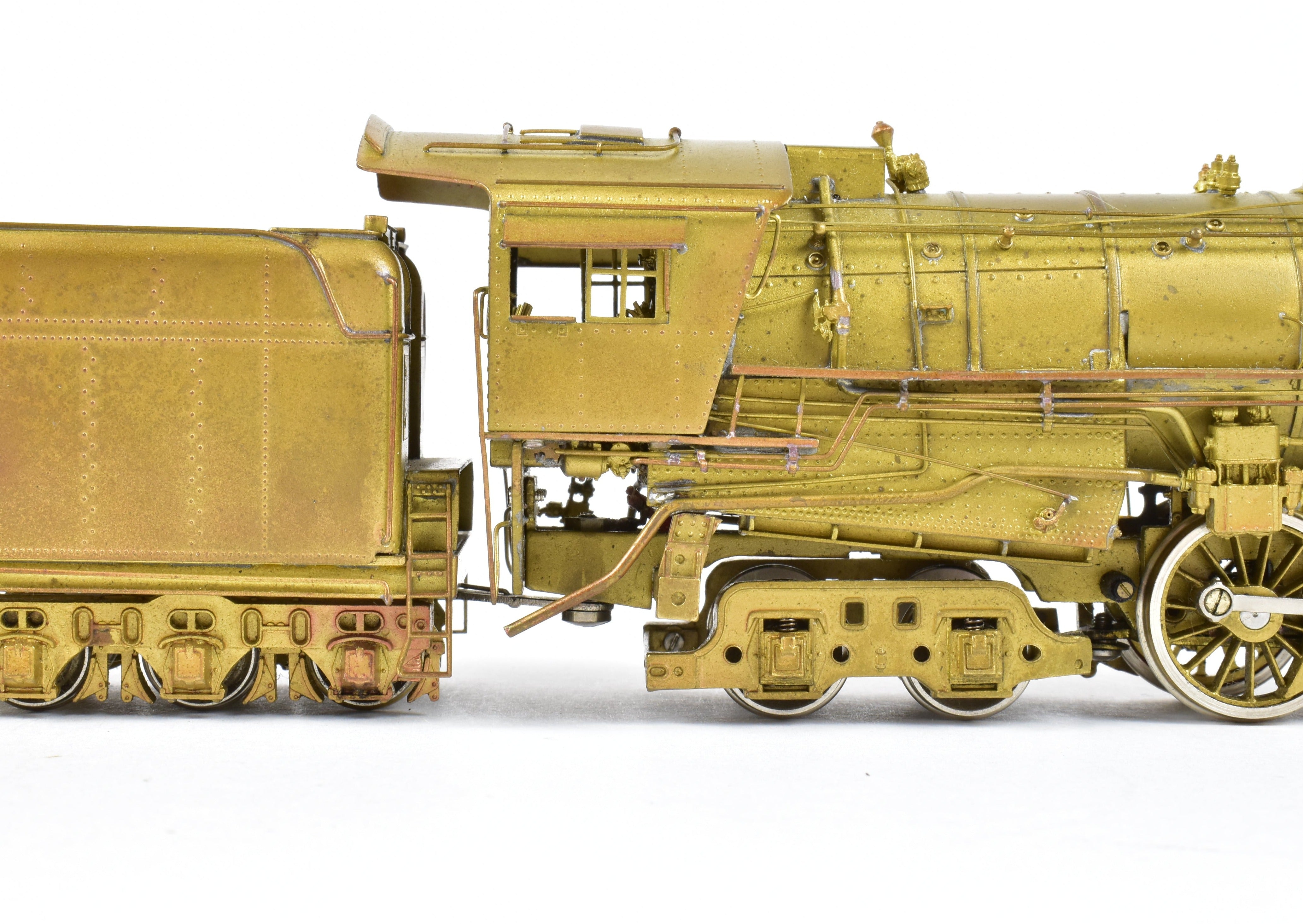 High - Quality HO Scale Brass Key Imports Model of Denver & Rio Grande Western M - 64 4 - 8 - 4 Northern Steam Locomotive