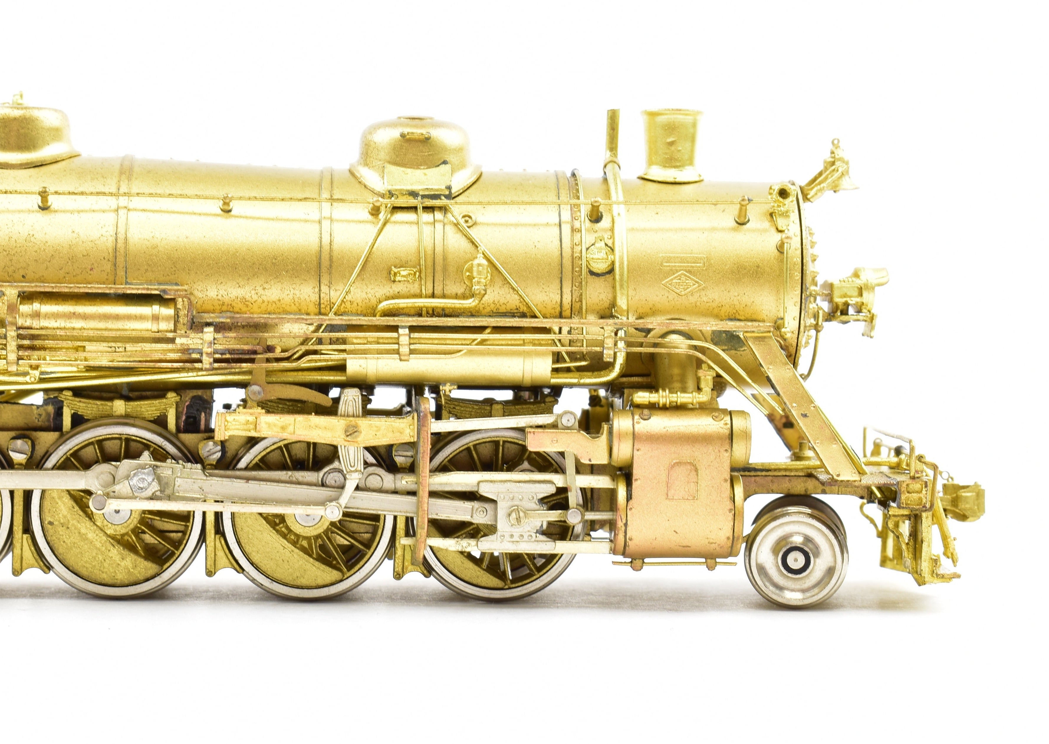 HO Scale Brass Key Imports Frisco 2-8-2 Mikado Locomotive #4000