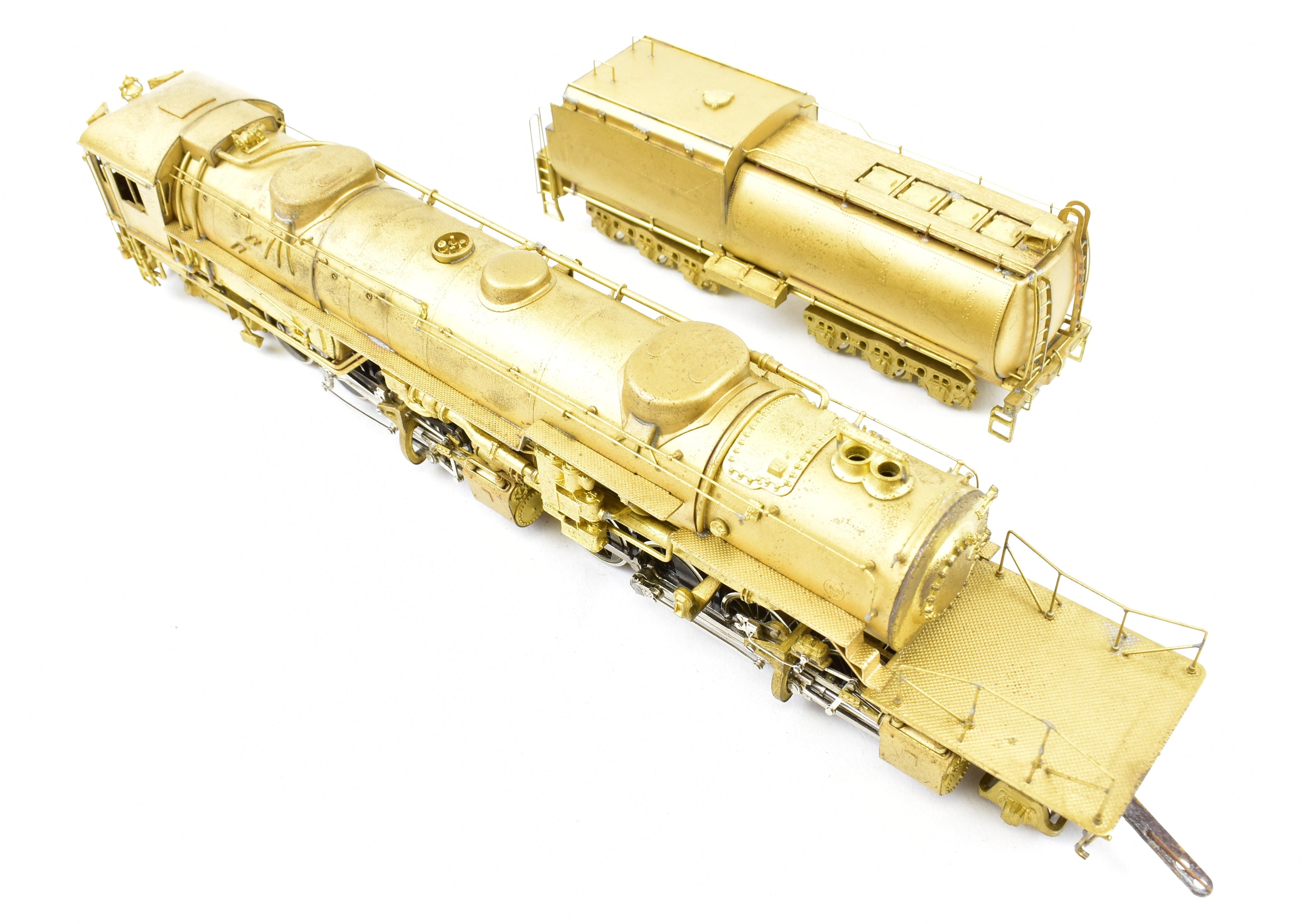 HO Scale Brass Model Train by Westside Model Co., Southern Pacific Class AC - 4 4 - 8 - 8 - 2 Cab Forward Locomotive from 1977 Production Run