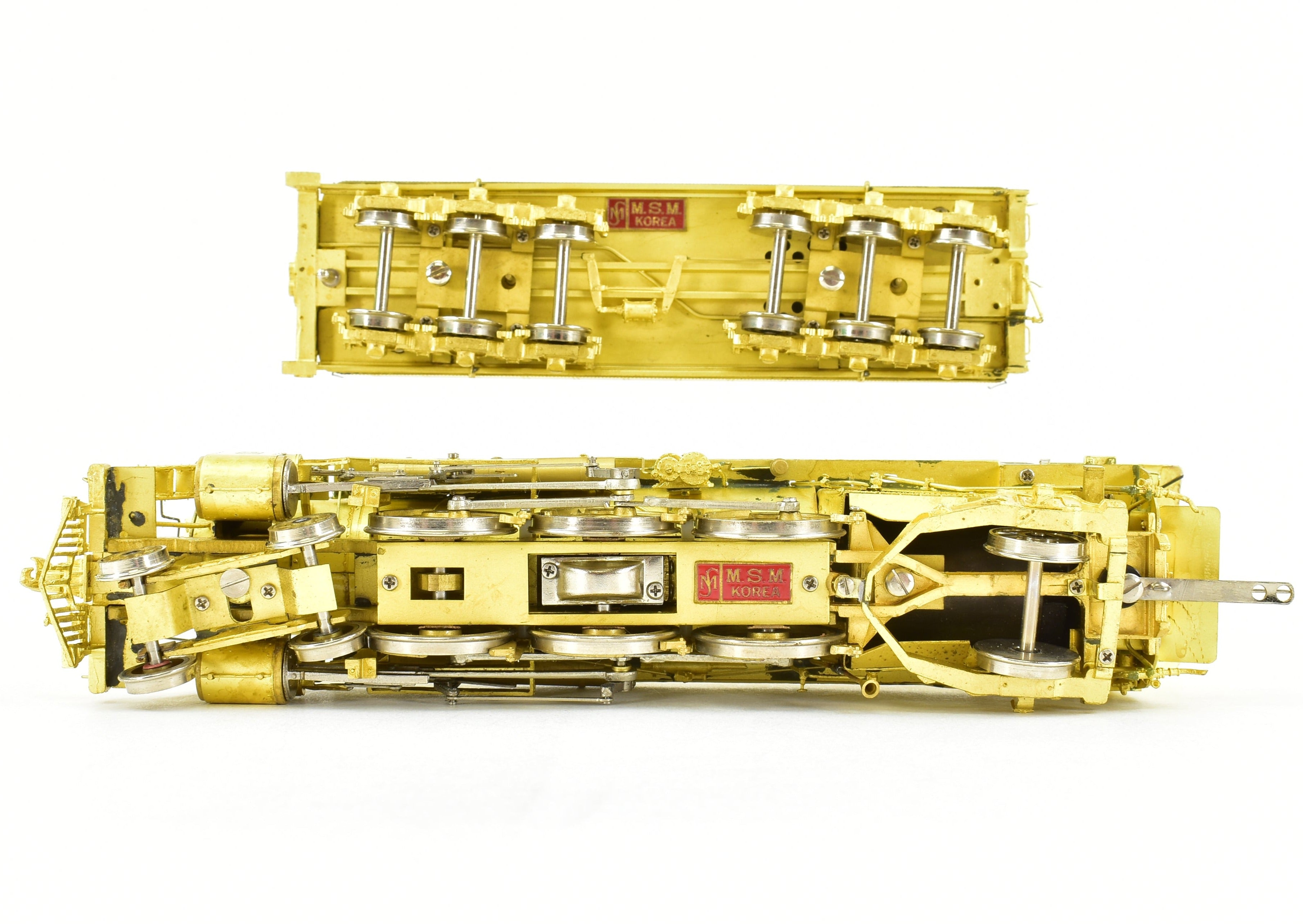 HO Scale Brass Model Train - Overland Models C&NW Chicago & North Western E2a 4-6-2 Pacific Locomotive Replica