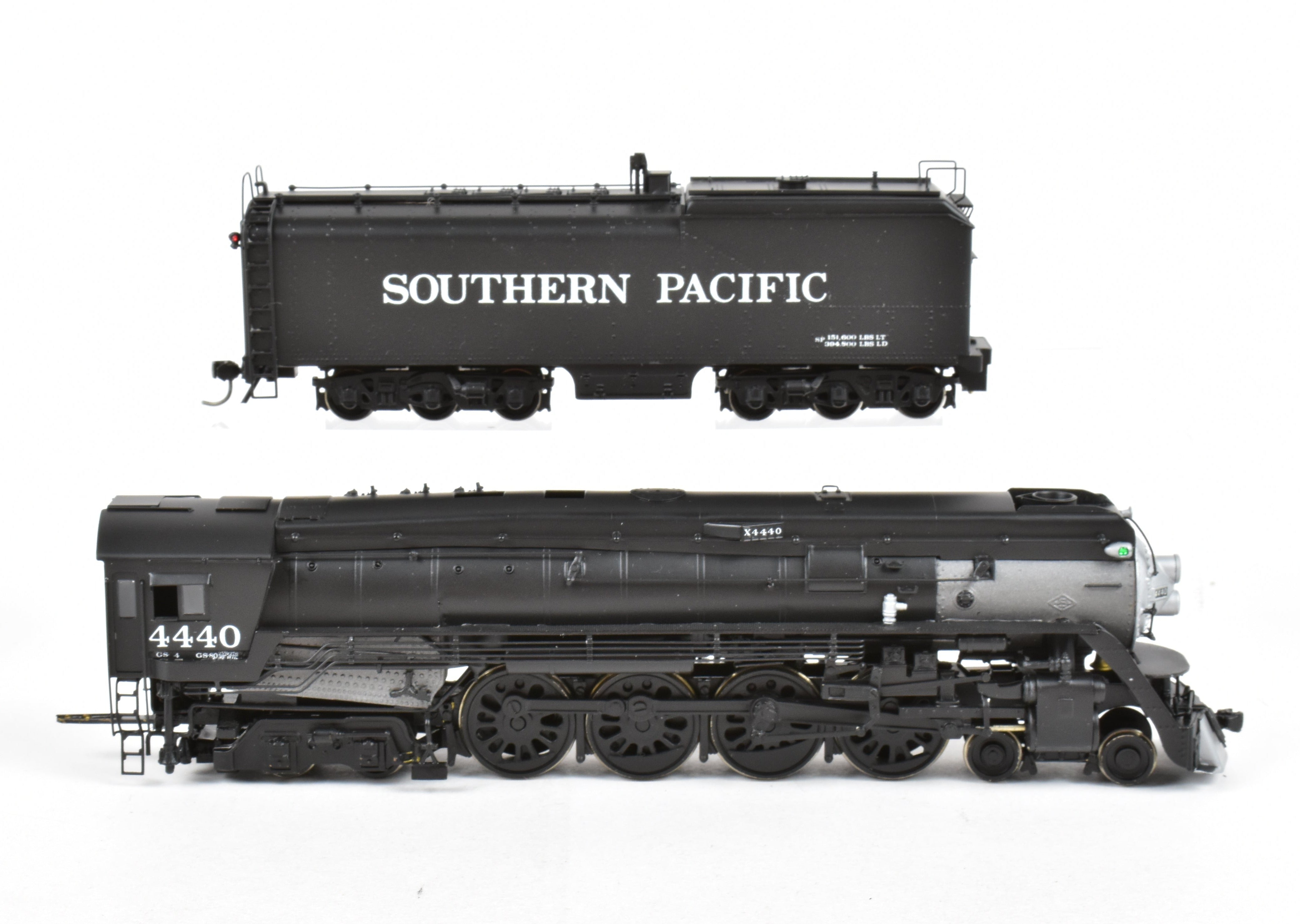 HO Scale Brass Balboa Southern Pacific GS - 4 4 - 8 - 4 Model Locomotive Professionally Painted with Can Motor Upgrade