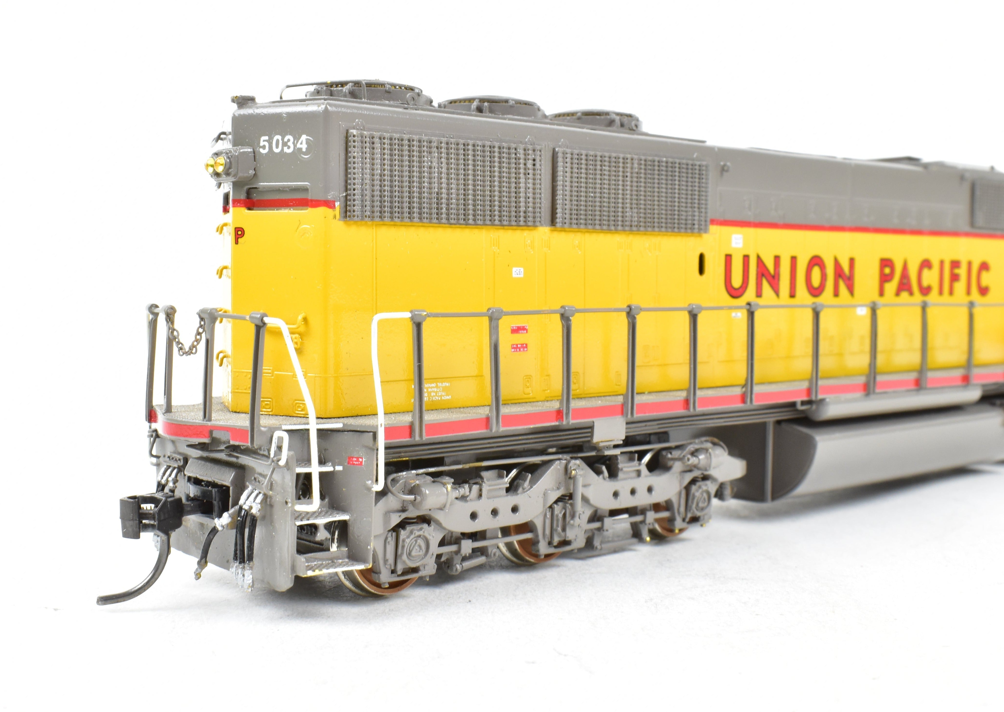 HO Scale Brass Model Train - Overland Models, Inc. Union Pacific EMD SD50 Locomotive CP No. 5034 with DCC Digital Control