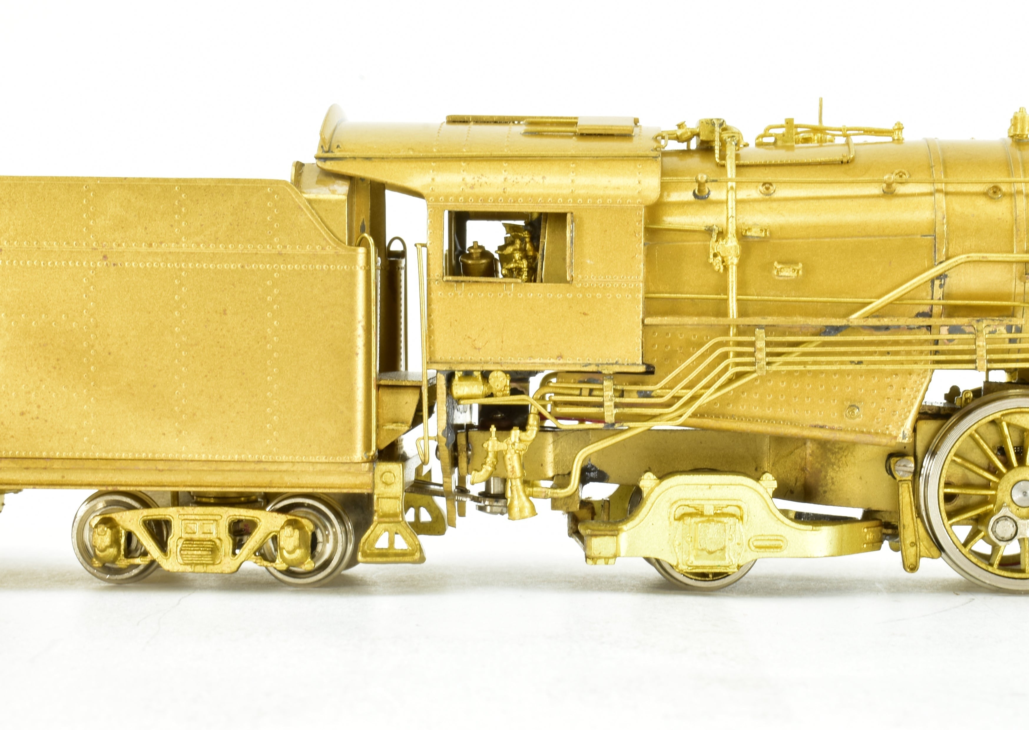 HO Scale Brass Model Train - Atlanta & West Point #290 4-6-2 Pacific Imported by Brass Key Imports