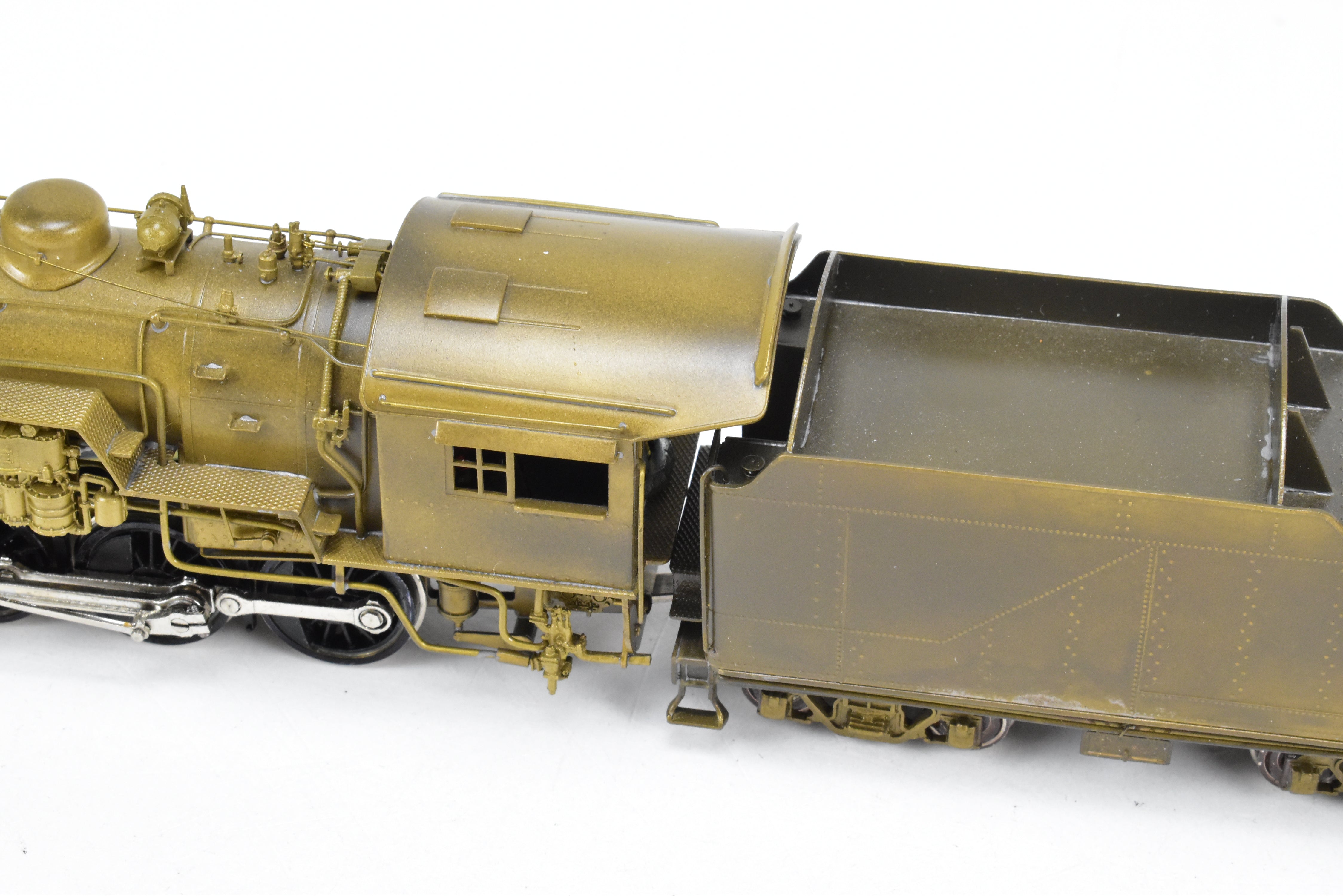 HO Scale Brass Pacific Fast Mail (PFM) Baltimore & Ohio Class E - 27ca 2 - 8 - 0 Steam Locomotive Power Series Model from 1977 Run with Incorrect Locomotive Details