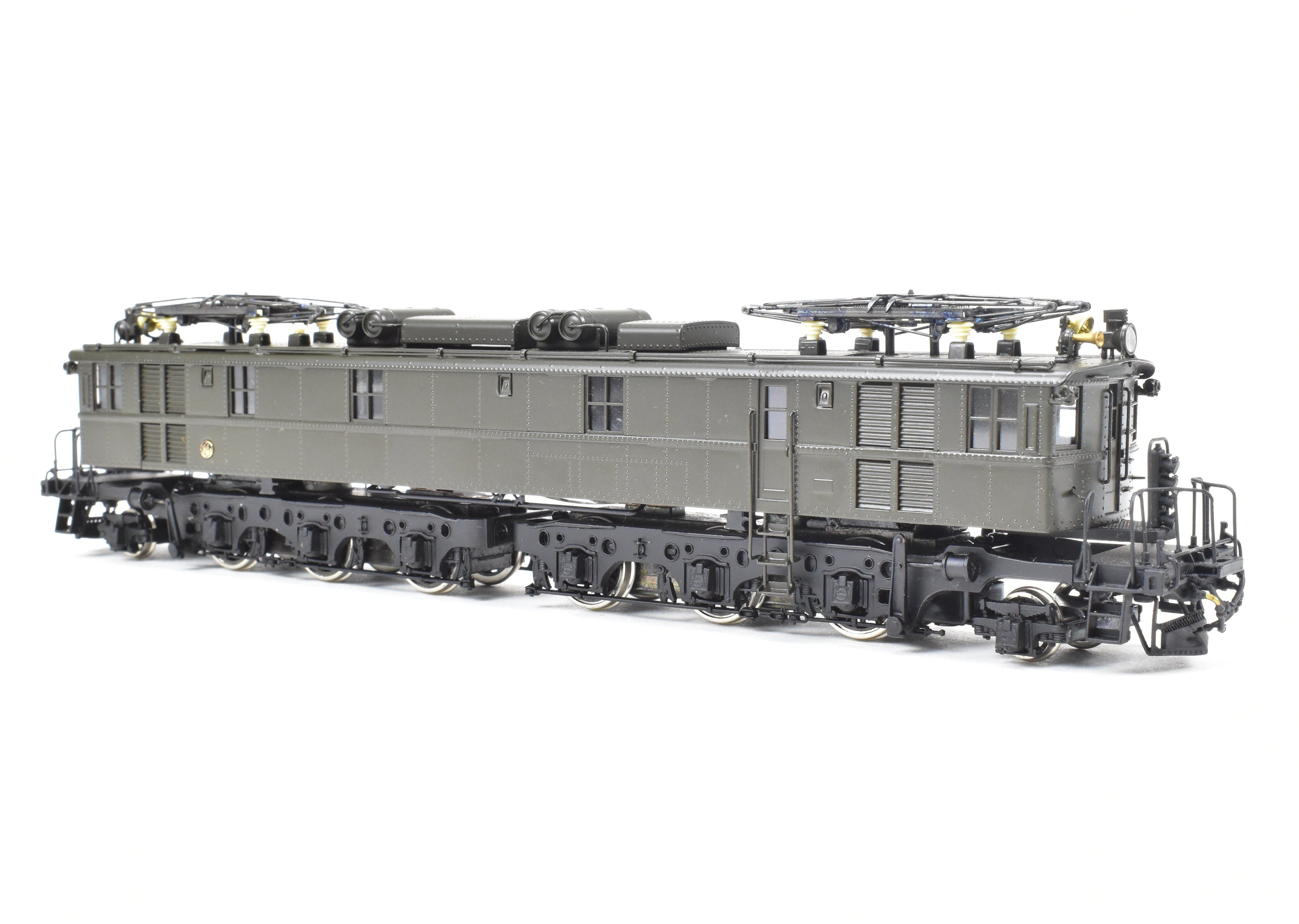 HO Scale Brass Electric Locomotive - PFM Tenshodo Great Northern Y - 1 Factory - Painted Model