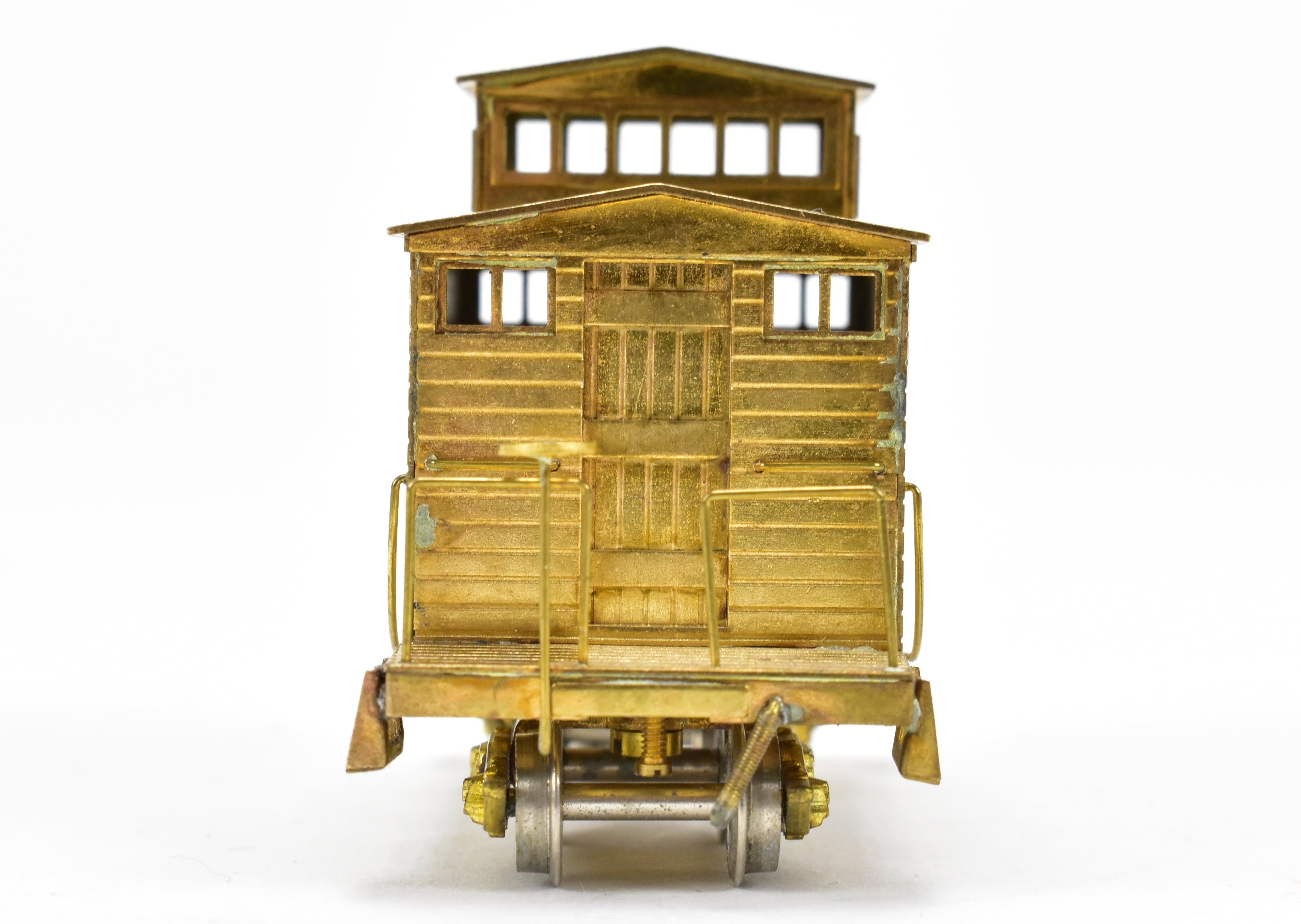 HOn3 Scale Brass Model Railroad Westside Lumber Co. Short Caboose No. 7 by Westside Model Co., Without Original Box
