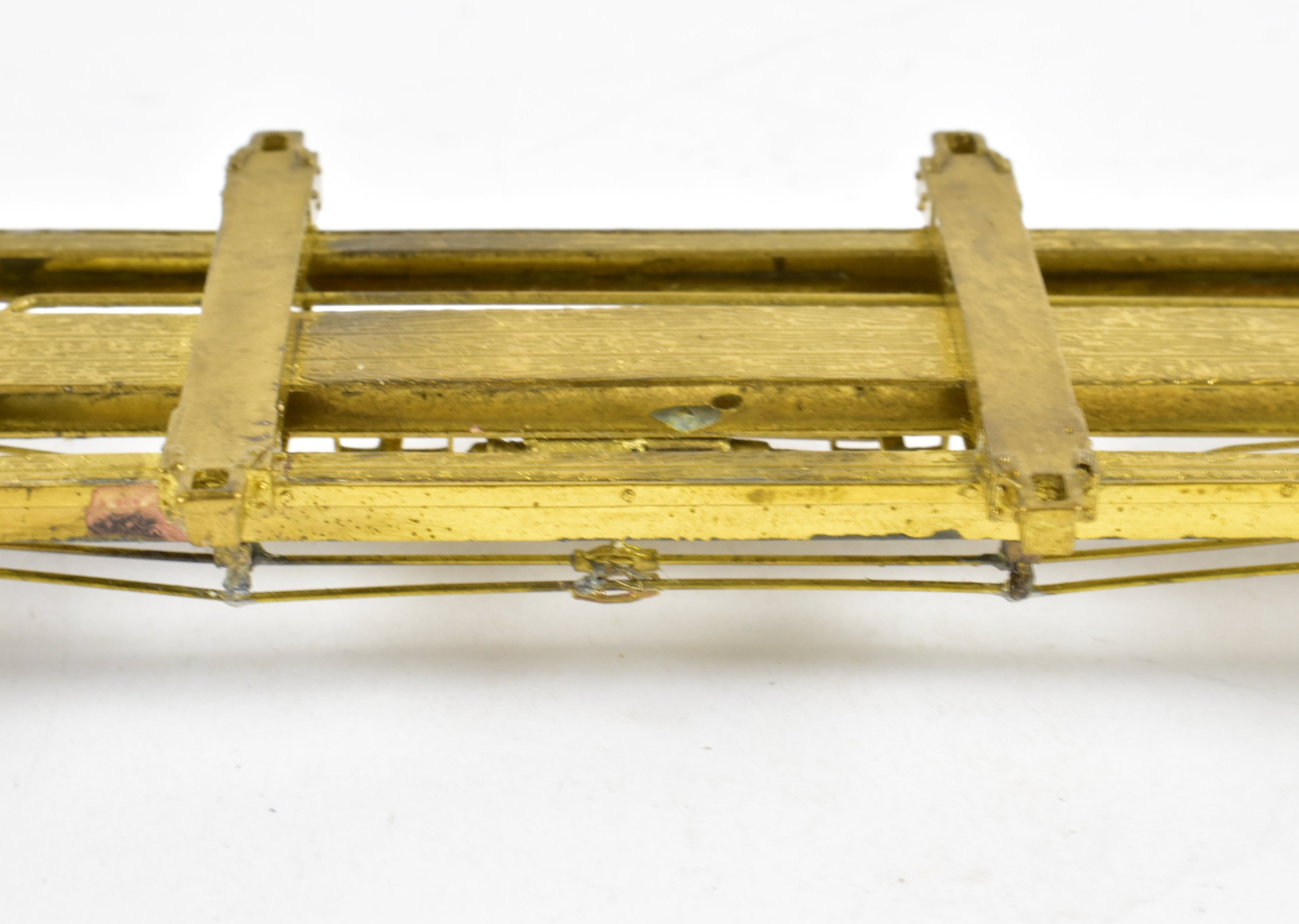 HOn3 Brass Oriental Limited Narrow Gauge Log Car with Spare Parts