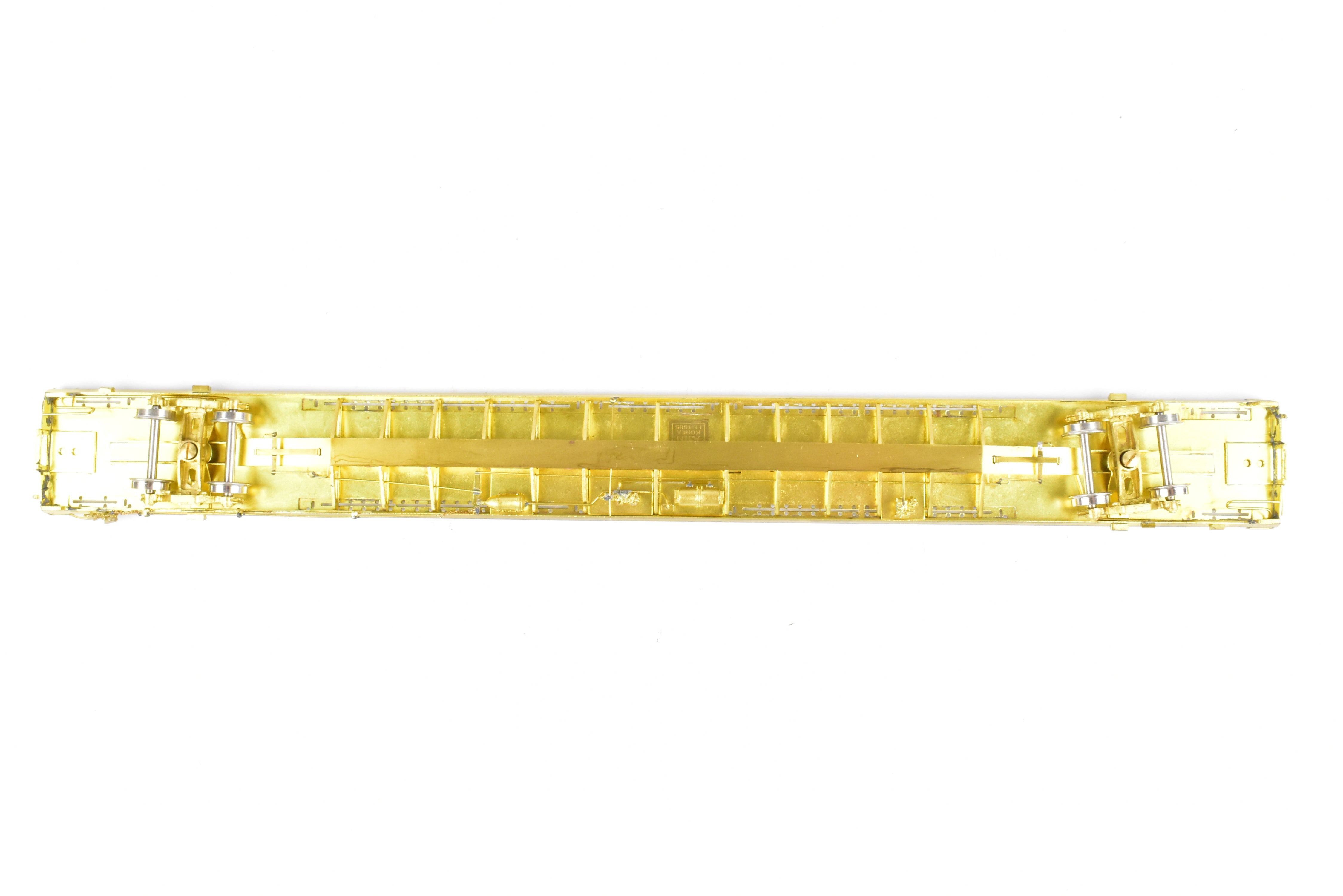 HO Brass OMI TOFC Flat Car 89'-4 Twin 45' from Overland Models