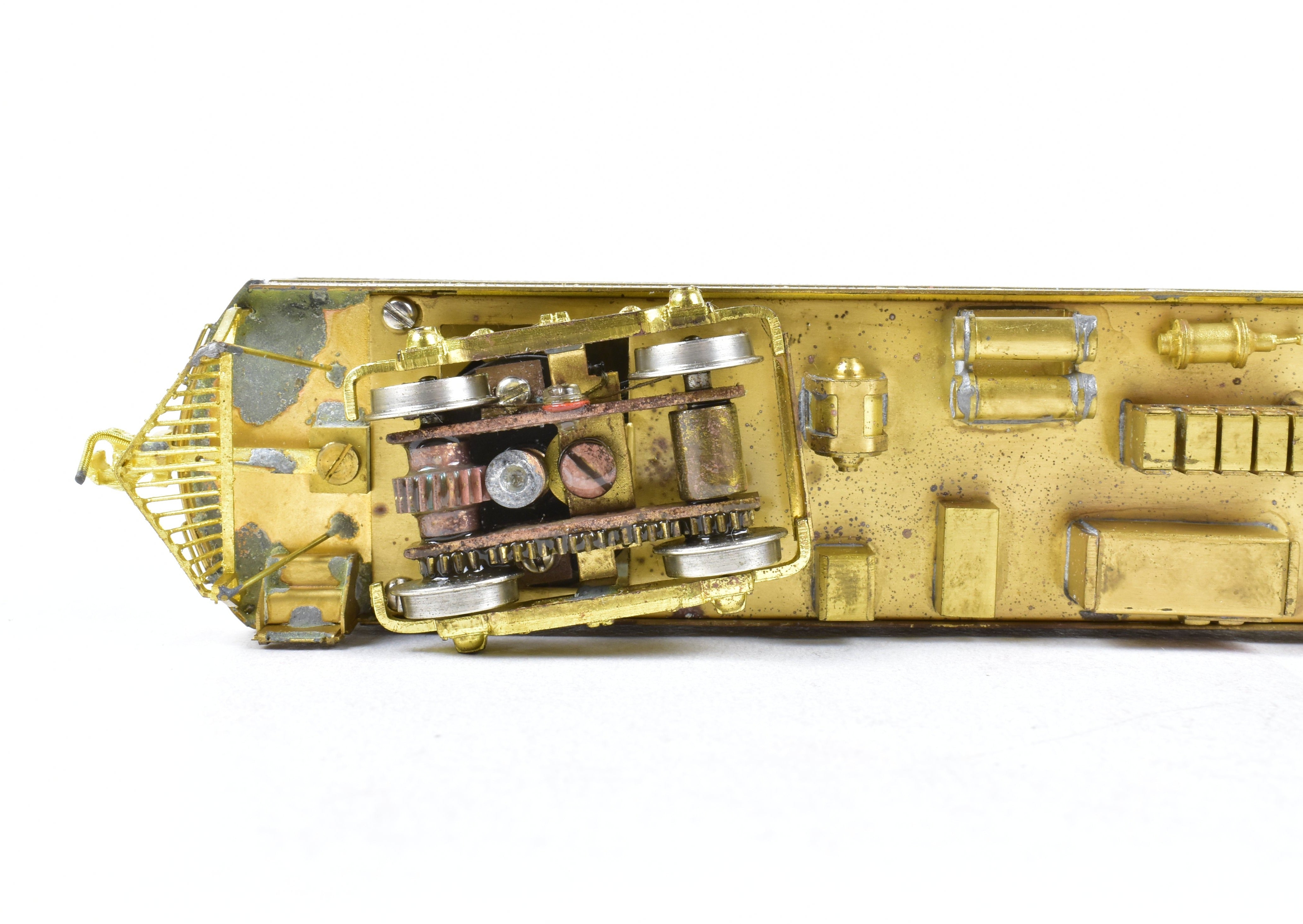 HO Scale Brass GHB International Texas Electric Railway Dallas Express Powered Combine Car Model