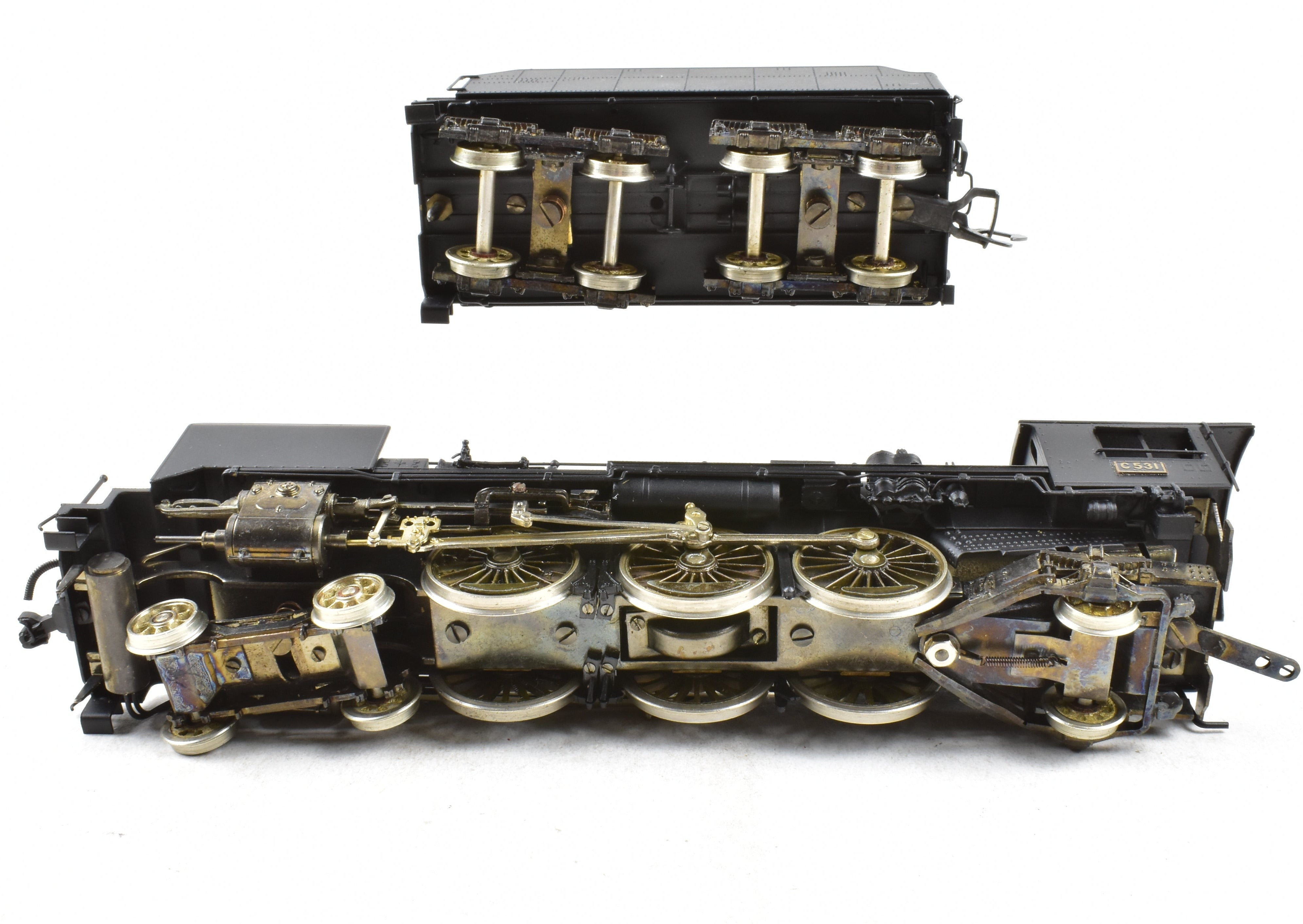 1/80 J Scale Brass KTM Katsumi JNR Japanese National Railways C53 4-6-2 FP Model