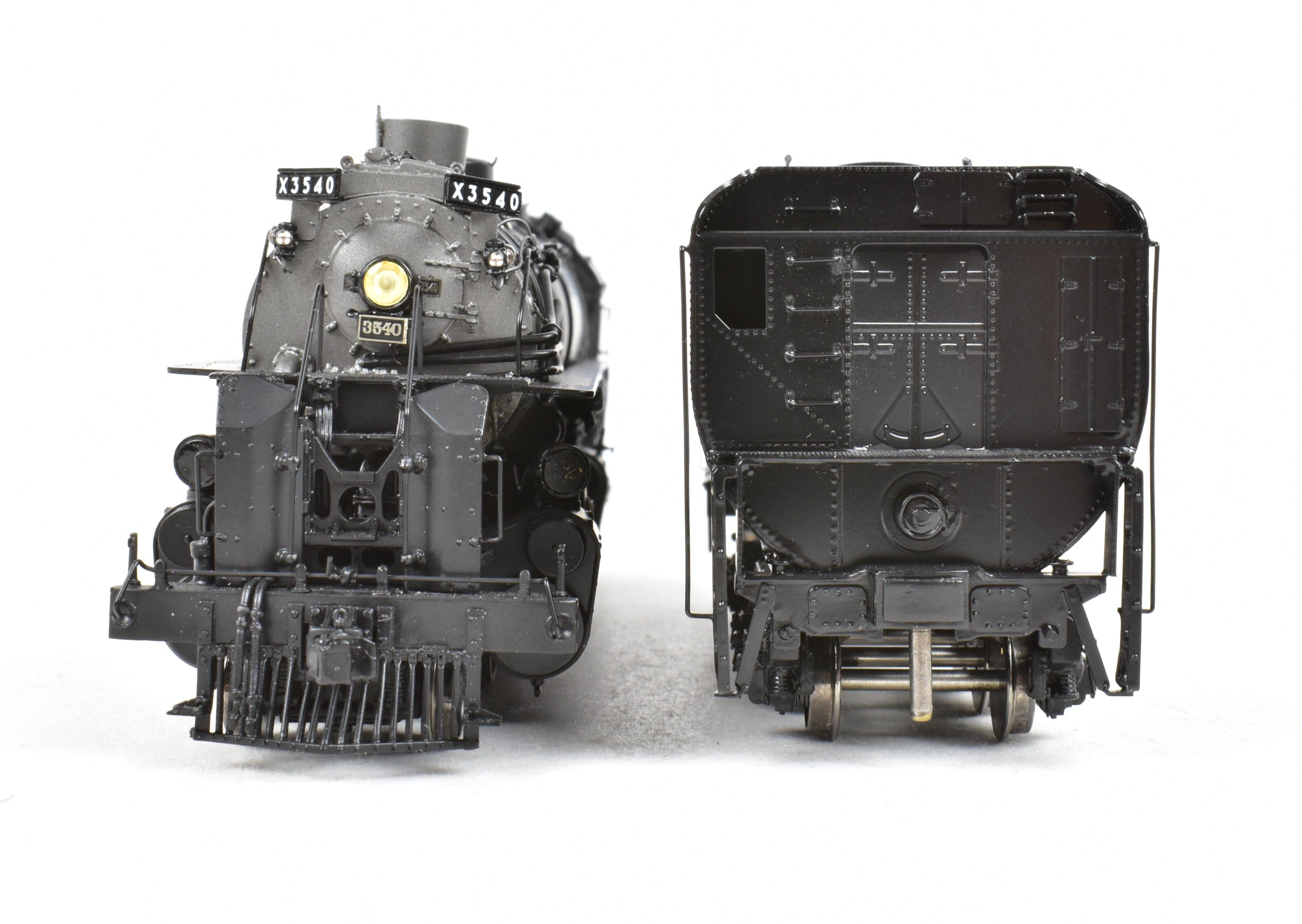 HO Scale Brass Union Pacific SAC 2-8-8-0 FP No. 3450 by Overland Models