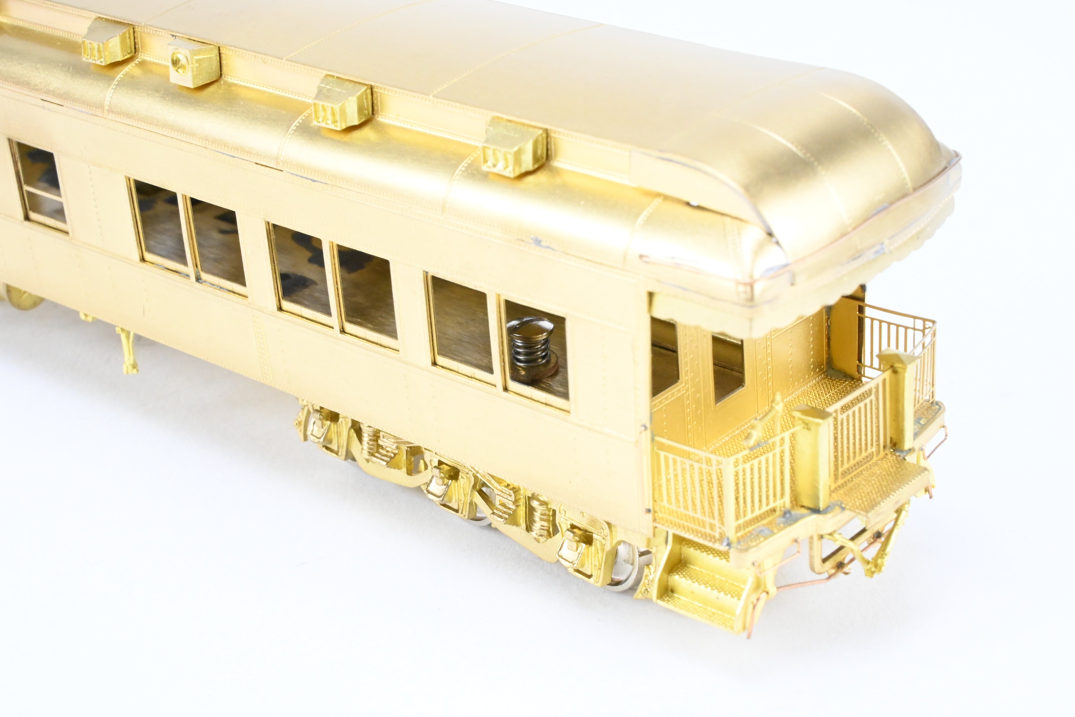 High - Quality HO Scale Brass Model of Great Brass Fleet NYC - New York Central Pullman HW Collectors Limited Edition “Central Square” 3 Compartment - 2 Drawing Room Observation Plan 3959