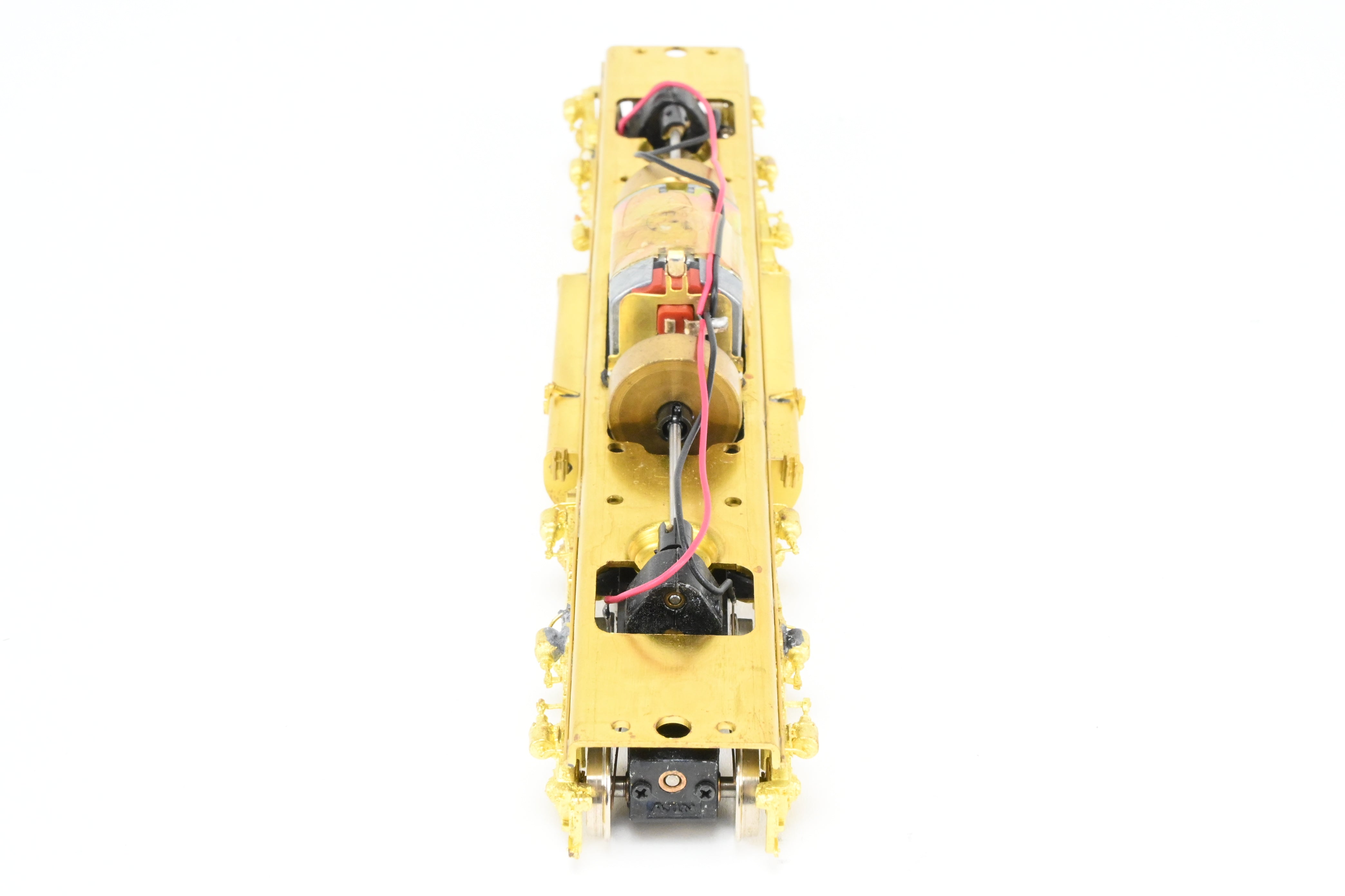 HO Scale Brass Train Drive Systems for EMD SD24 by Overland Models Inc. with Various Road Designs and Brass Fuel Tank
