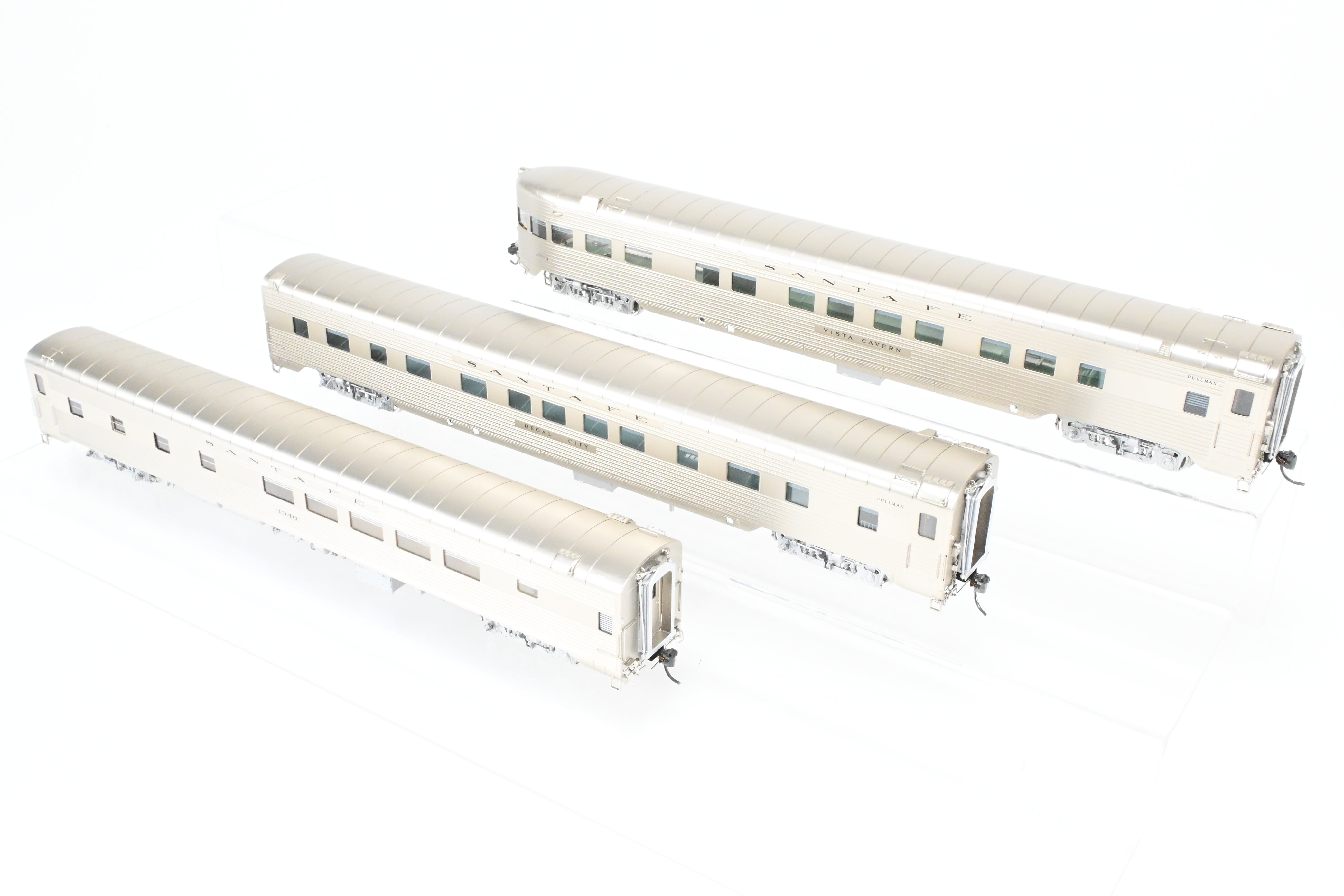 1997 HO Brass CIL Challenger Imports ATSF Santa Fe 10-Car Super Chief Set