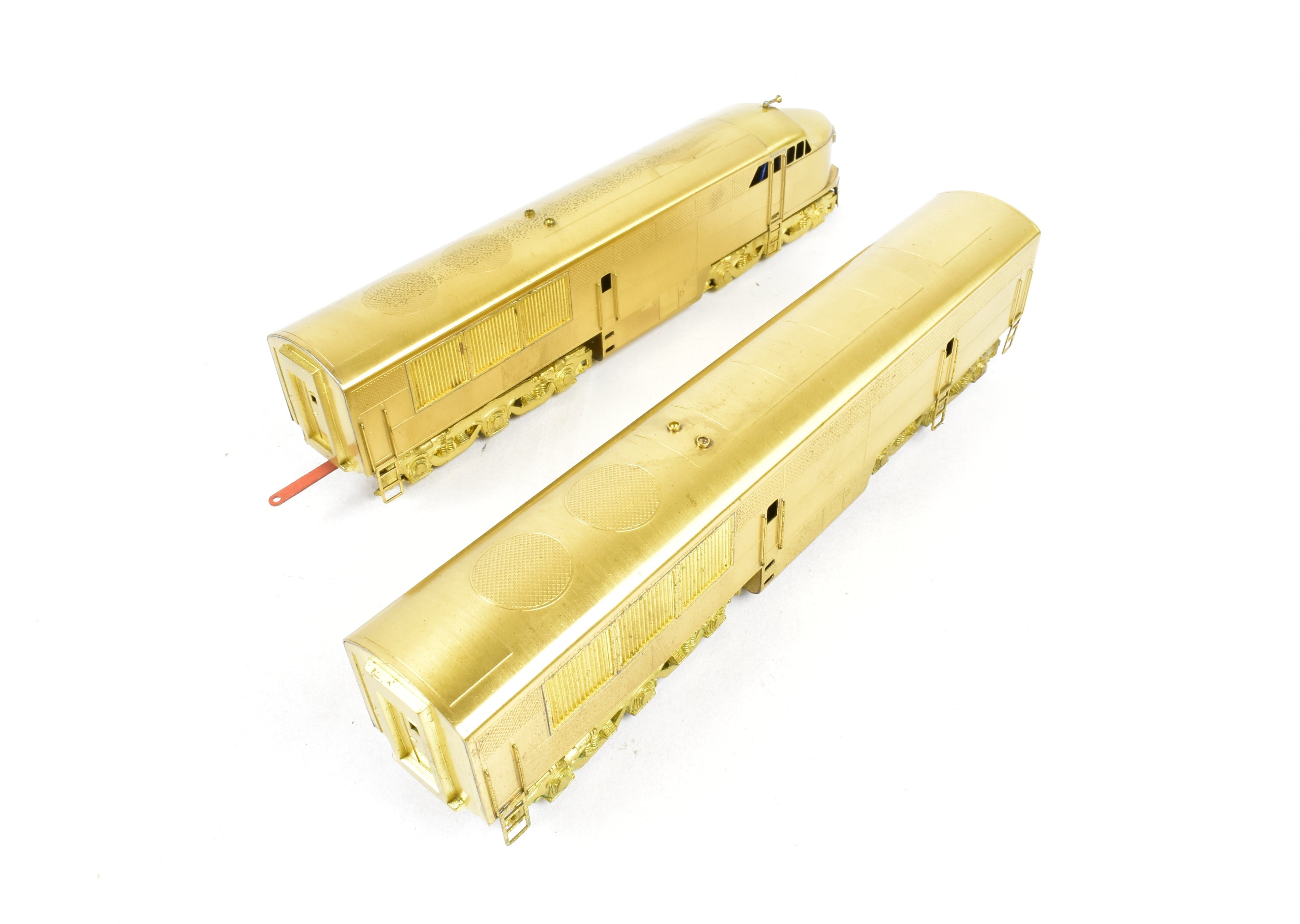 HO Scale Brass Red Ball FM 2000 HP A/B Set with Can Motor Upgrade