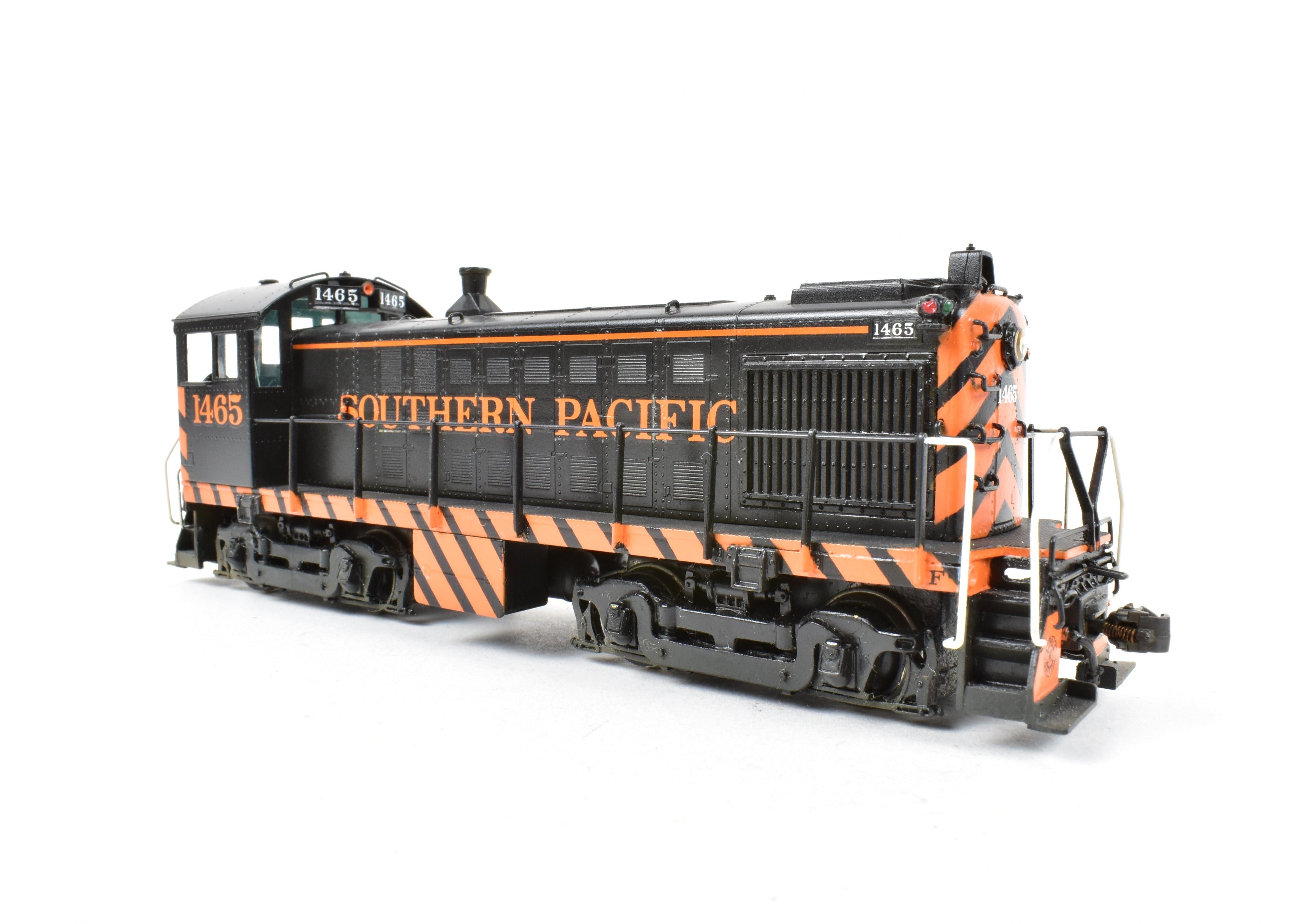 Custom Painted Tiger Stripe HO Brass ALCO S - 4 Switcher Model for Southern Pacific