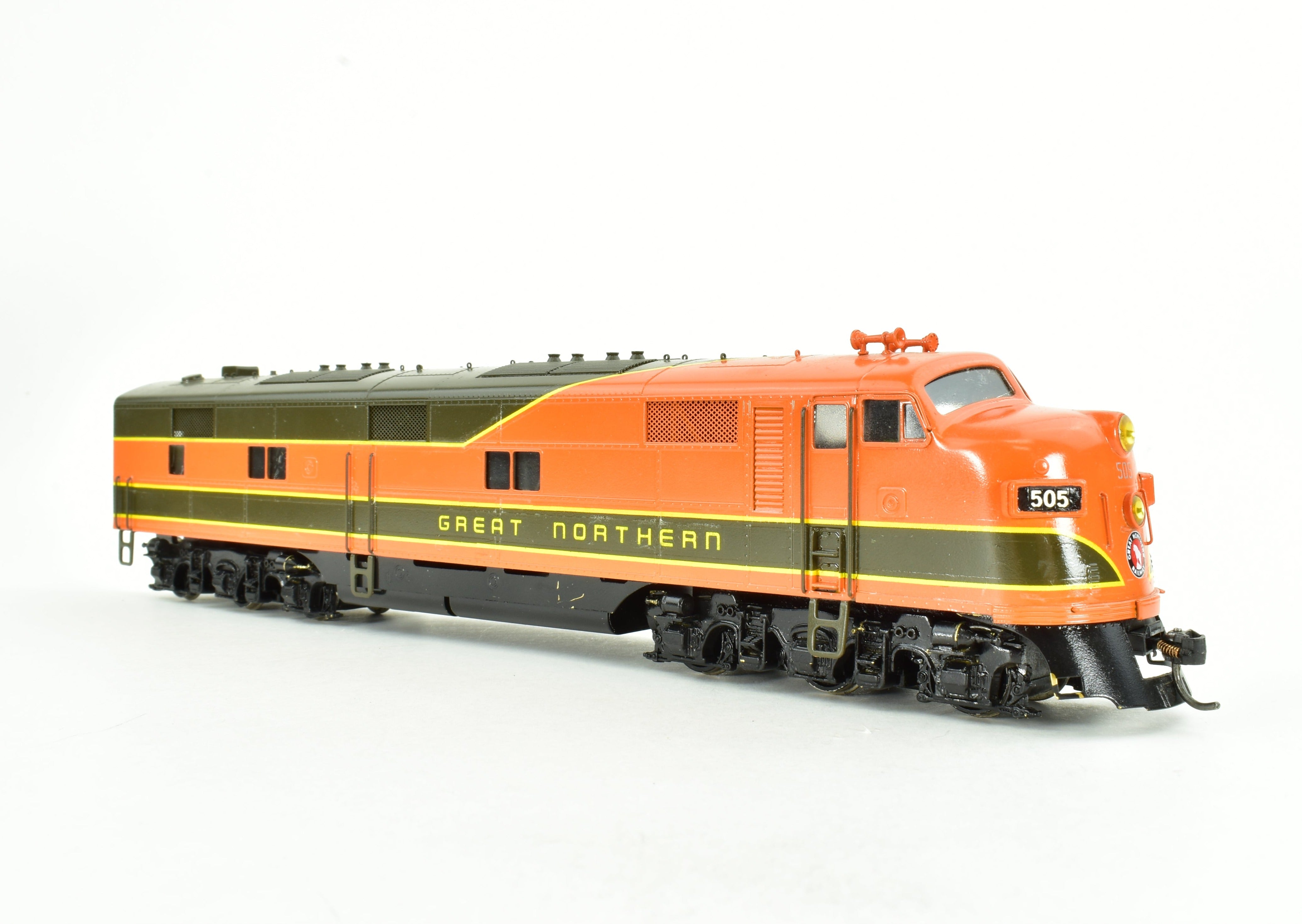 HO Scale Brass Oriental Limited Model Train - Great Northern EMD E7A 2000 HP Standard CP with High - Quality Features