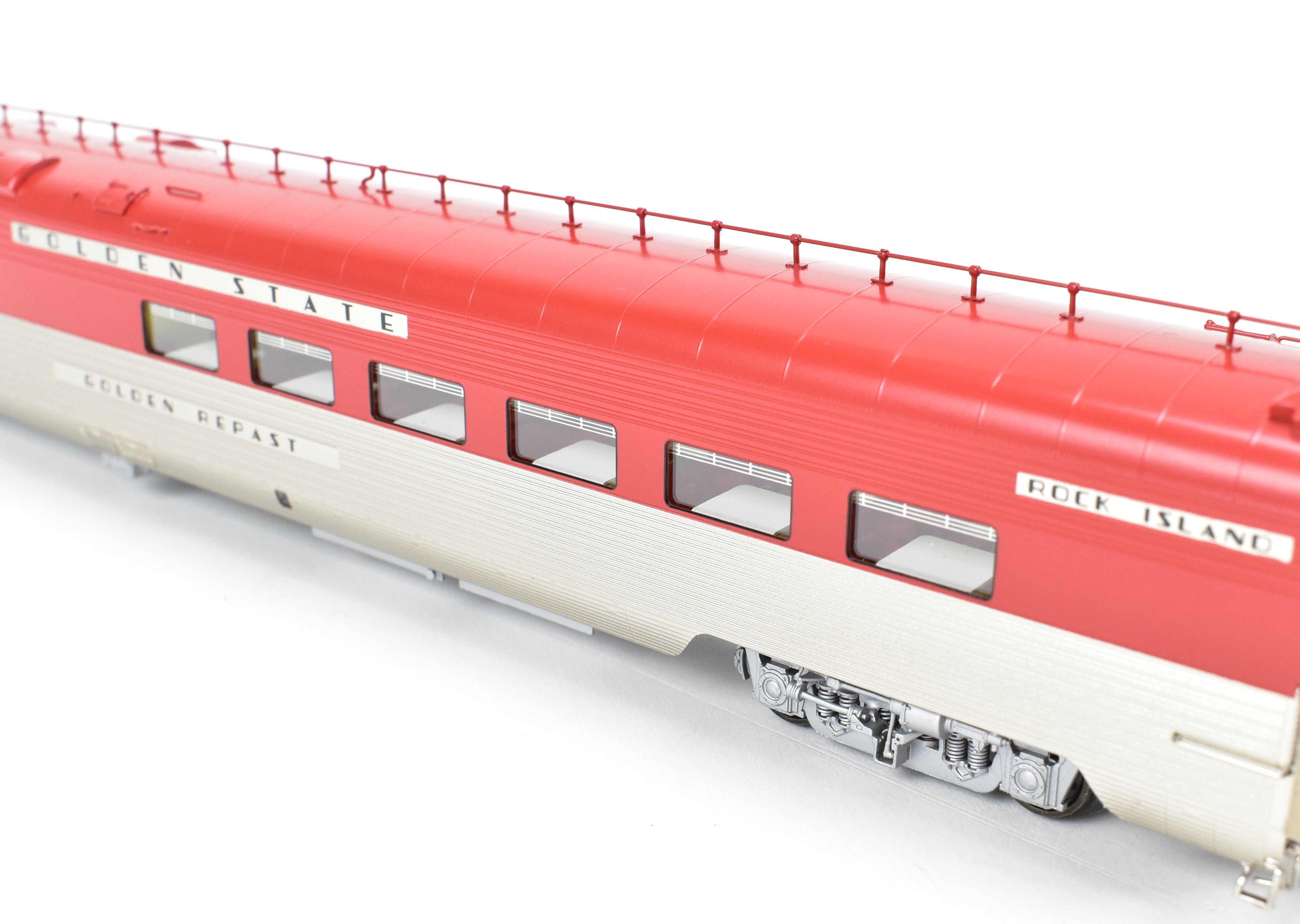 HO Scale Brass Challenger Imports CRI&P/SP 10-Car Passenger Train Set Factory Painted - Incomplete, Rock Island and Southern Pacific Golden State Edition