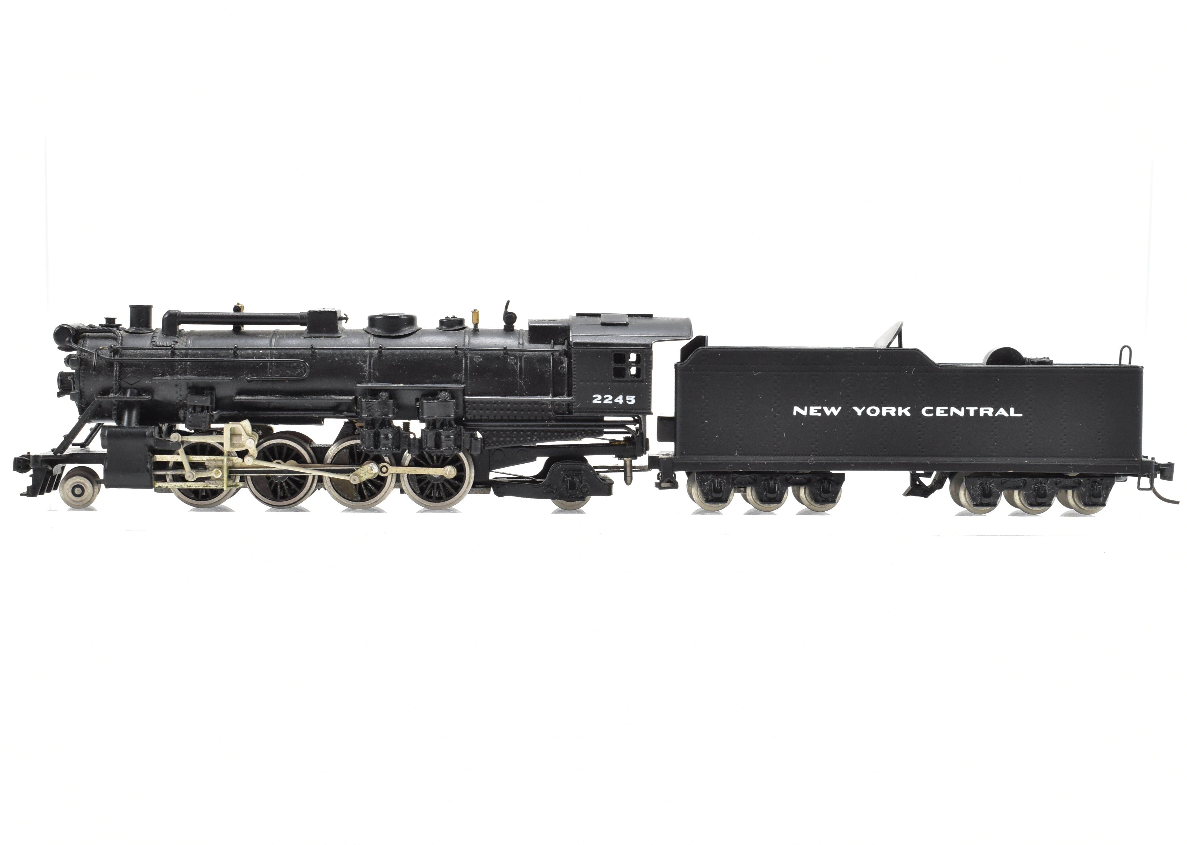 Brass N Scale Key Model Imports New York Central H - 10a 2 - 8 - 2 FP Locomotive