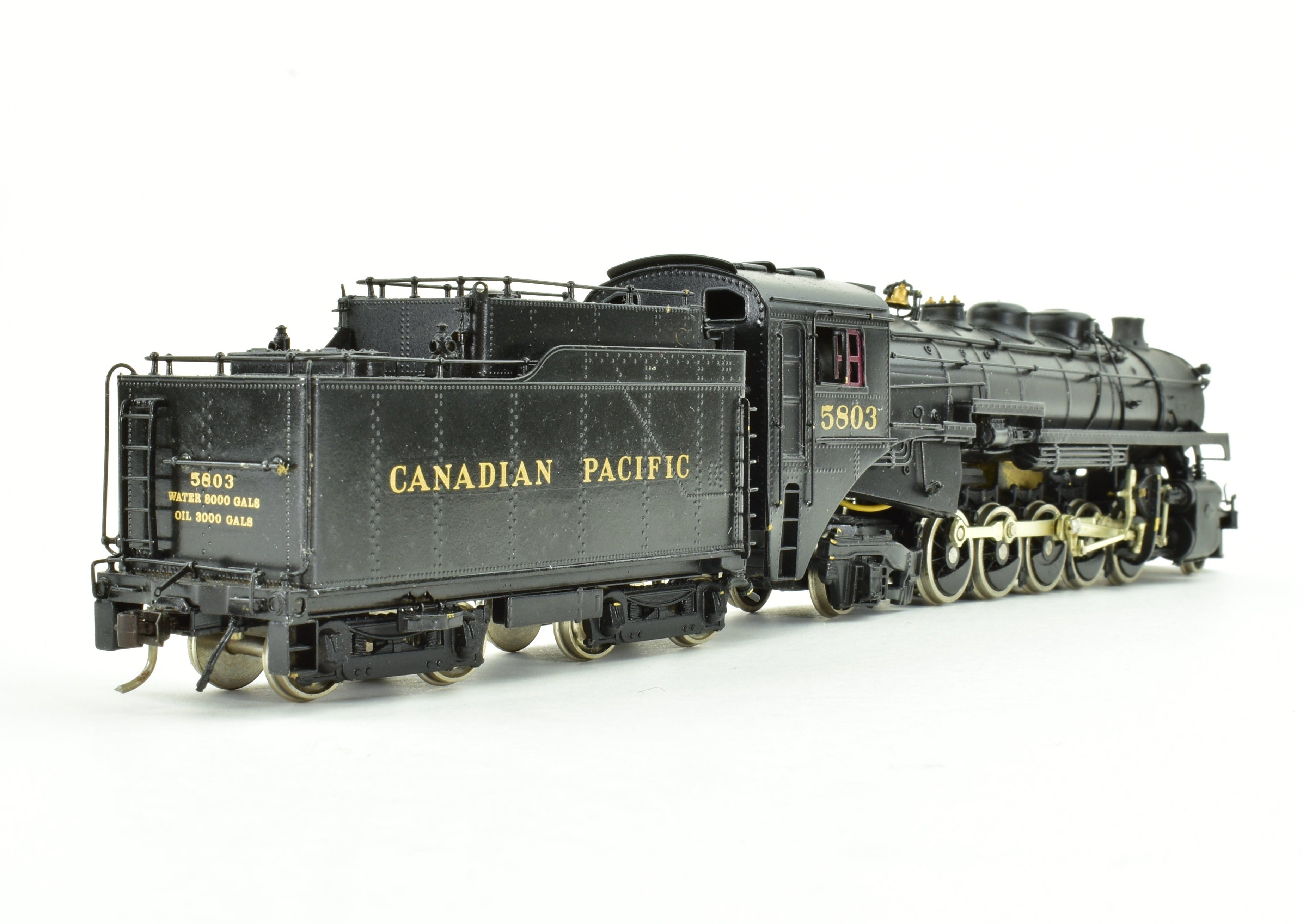 HO Scale Brass PFM Van Hobbies Canadian Pacific Railway S-2a 2-10-2 CP #5803 Model
