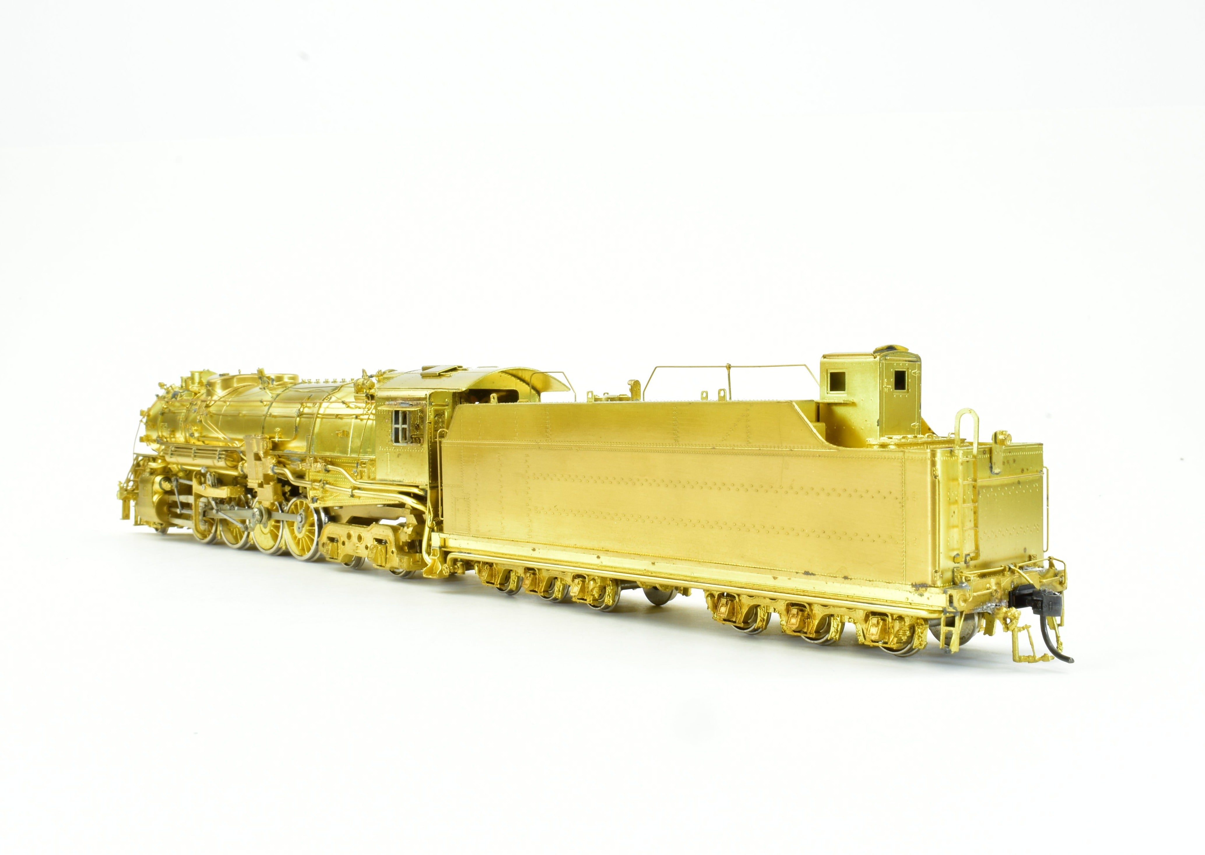 HO Scale Brass Model Train by Overland Models, Inc. - International-Great Northern/Missouri Pacific 2-8-4 Locomotive