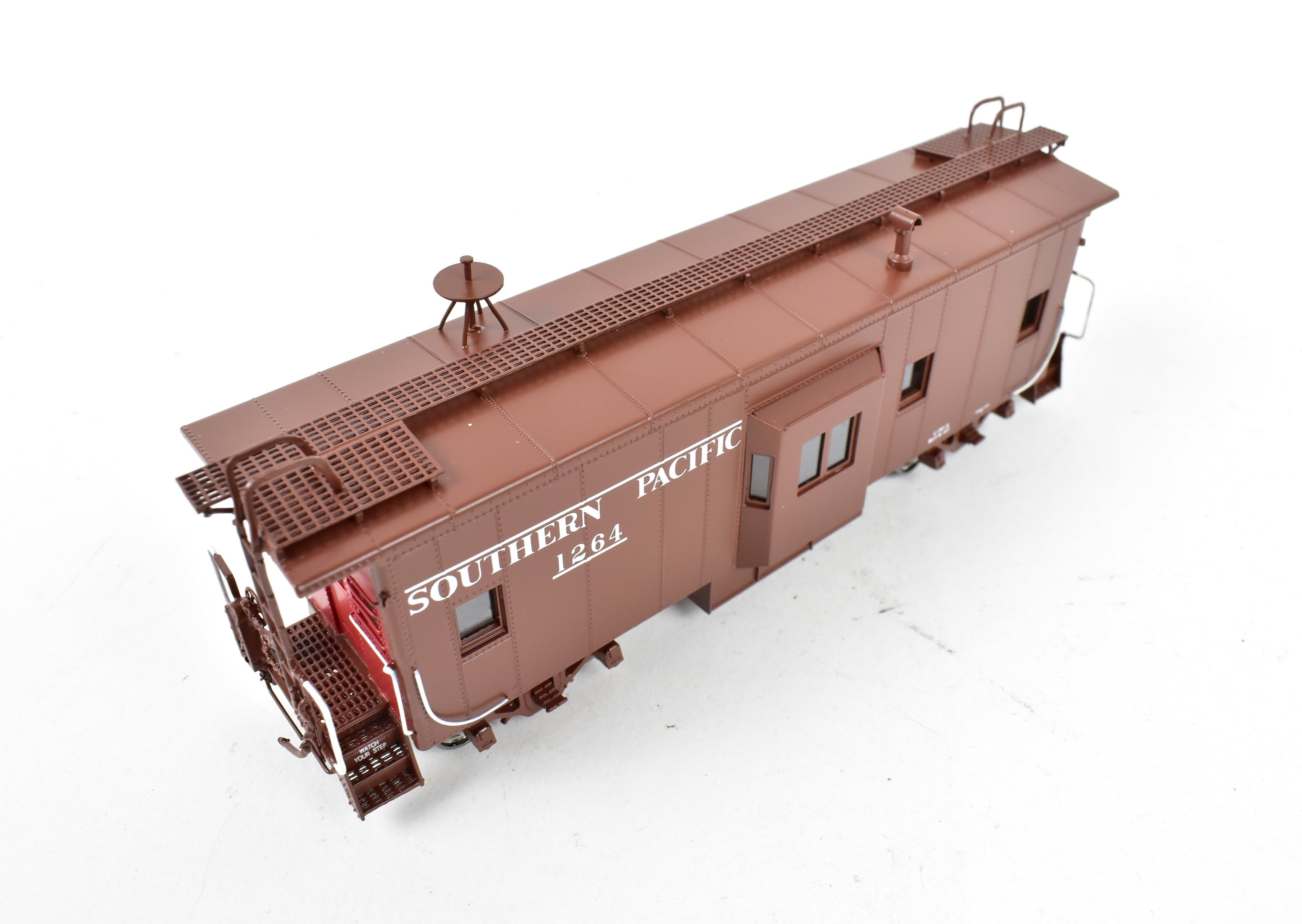 HO Scale Brass Southern Pacific Bay Window Caboose C-30-4 FP No. 1264 by Challenger Imports