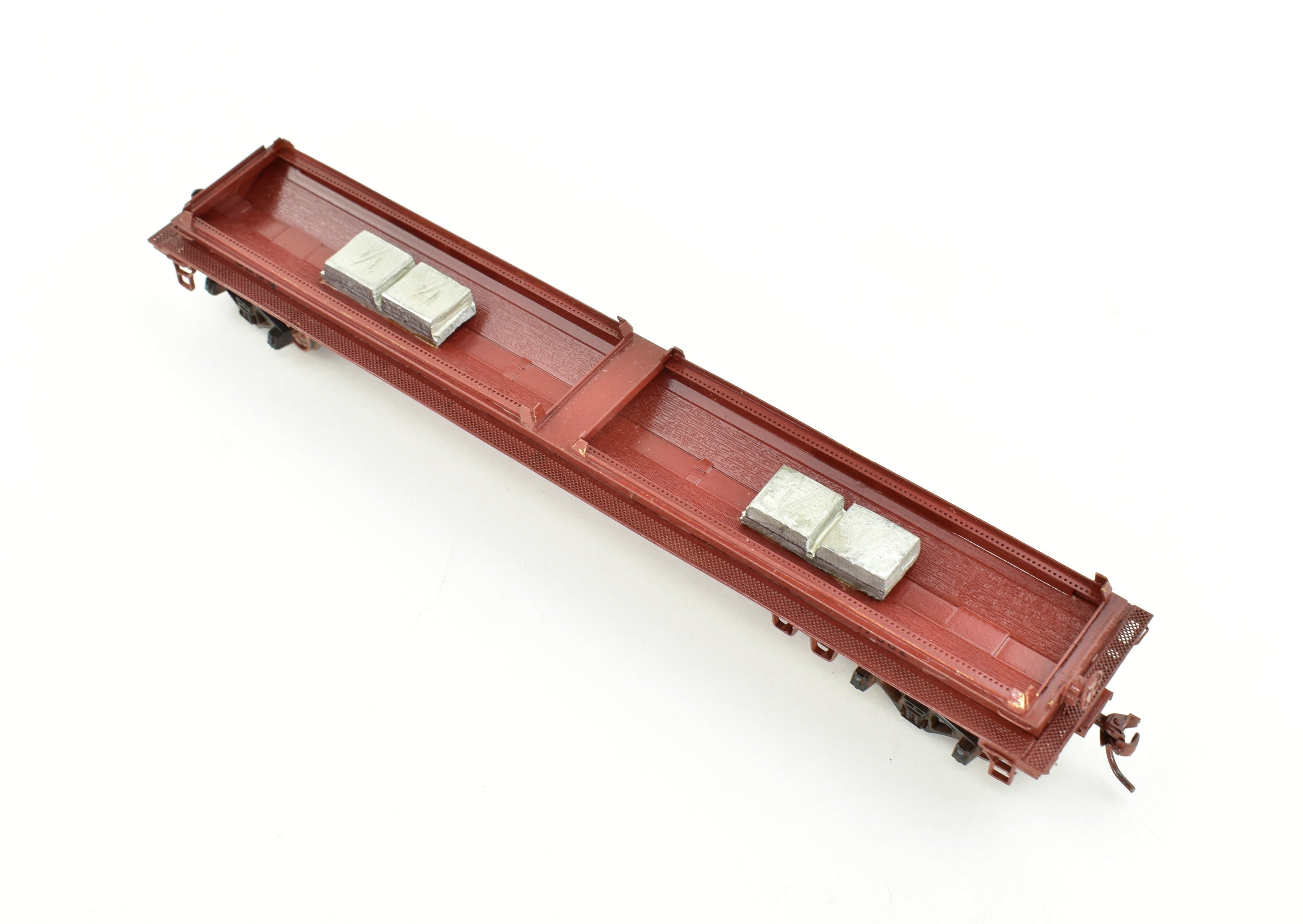HO Brass OMI - Overland Models CB&Q Burlington Route Thrall Coil Steel Car AS-IS